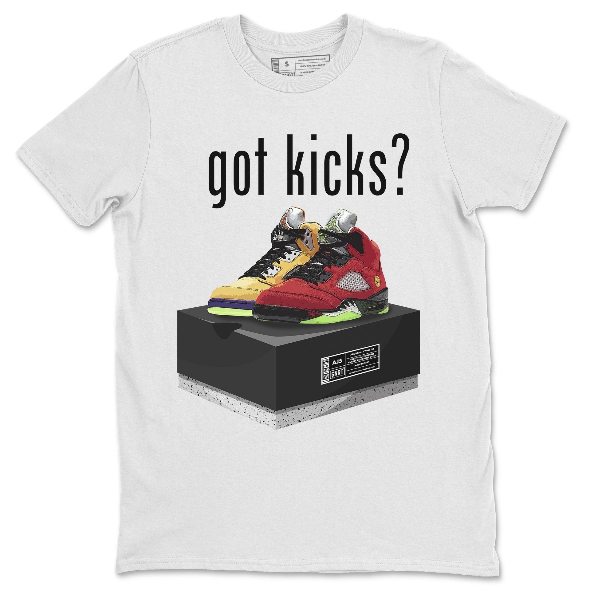 Jordan 5 What The Sneaker Match Tees Got Kicks Sneaker Tees Jordan 5 What The Sneaker Release Tees Unisex Shirts