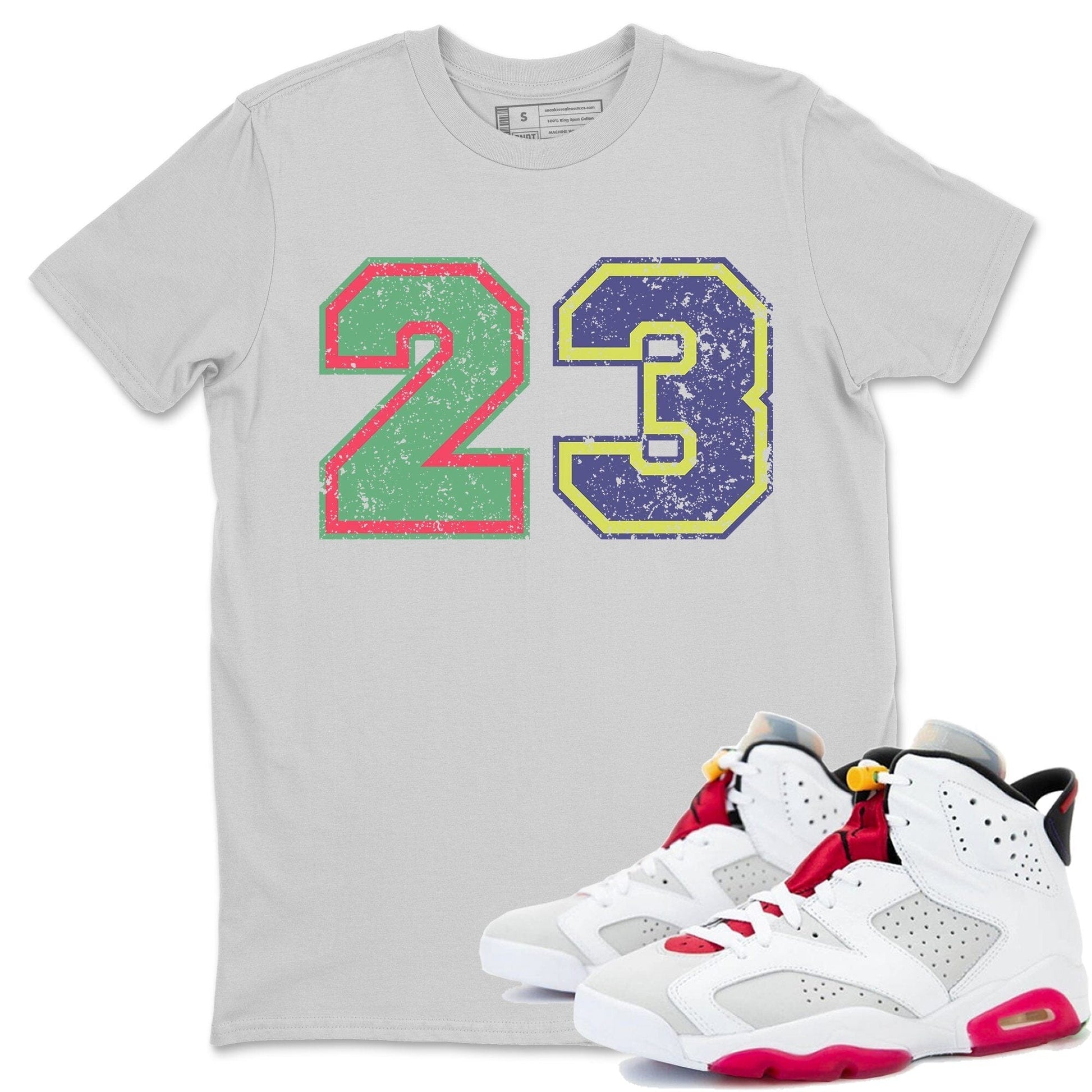 Jordan 6 Hare Sneaker Match Tees 23 Sneaker Tees Jordan 6 Hare Sneaker Release Tees Unisex Shirts