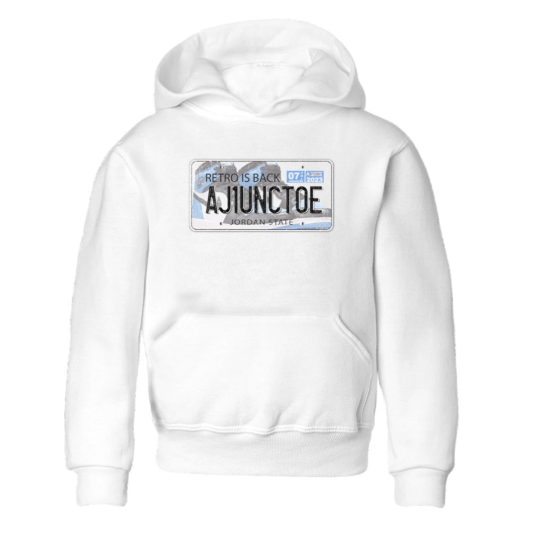 Air Jordan 1 Retro High OG University Blue shirt to match jordans Jordan Plate sneaker tees Air Jordan 1 UNC Toe SNRT Sneaker Release Tees Baby Toddler White 2 T-Shirt