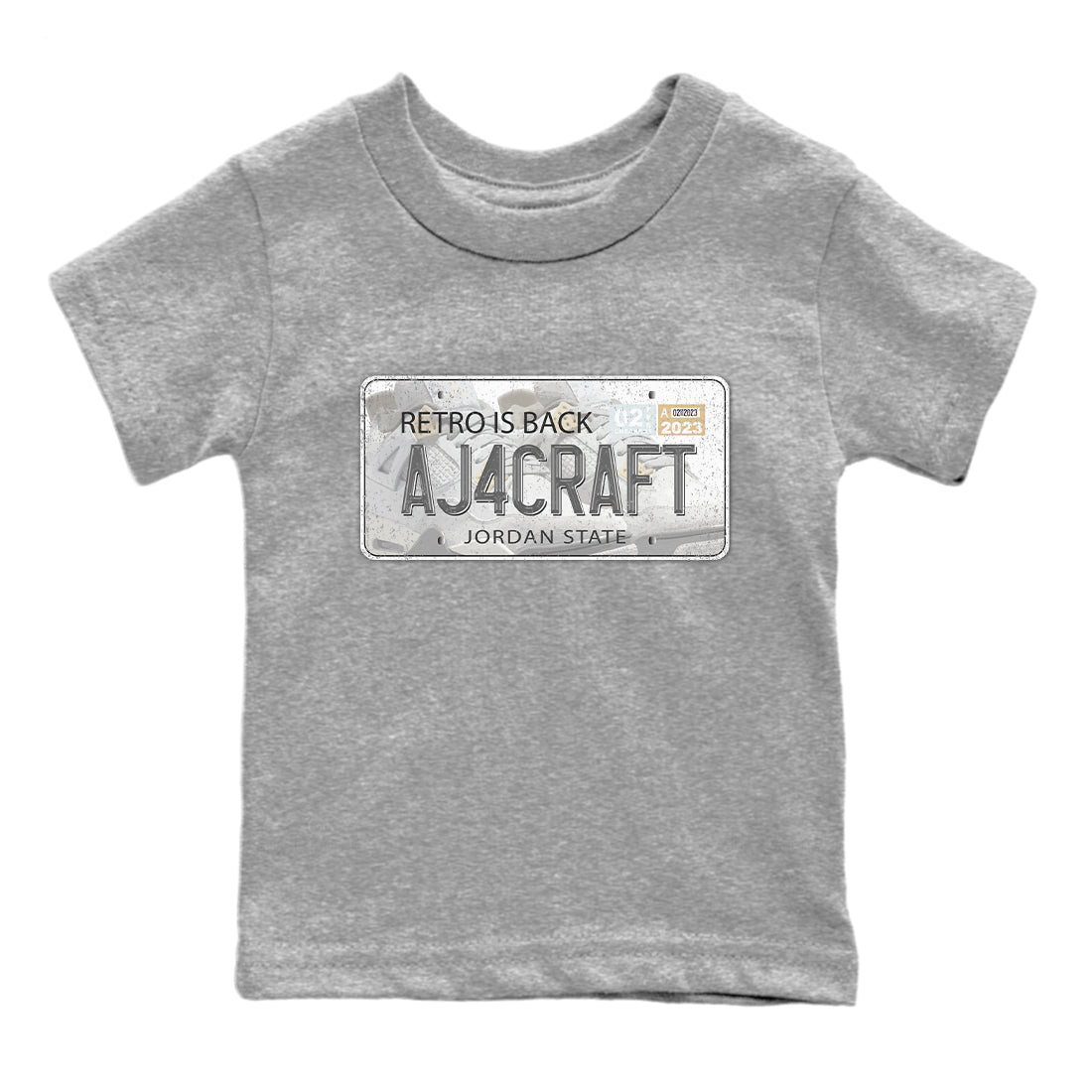 Jordan 4 Craft Sneaker Match Tees Jordan Plate Sneaker Tees Jordan 4 Craft Sneaker Release Tees Kids Shirts