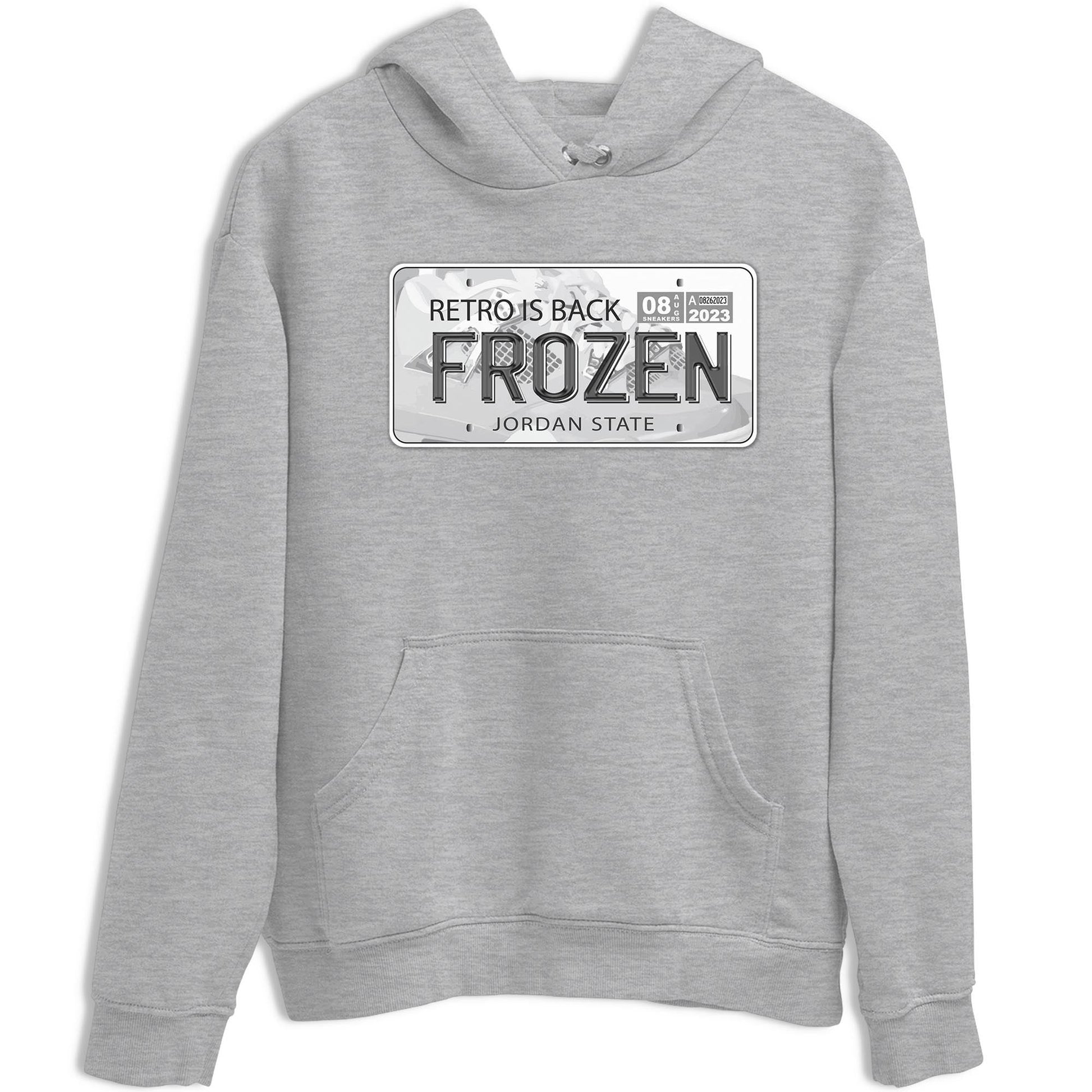 AJ4 Frozen Moments shirt to match jordans Jordan Plate sneaker tees Crew Neck AJ4 Frozen Moments SNRT Sneaker Release Tees Unisex Casual Shirts Heather Grey 2 T-Shirt
