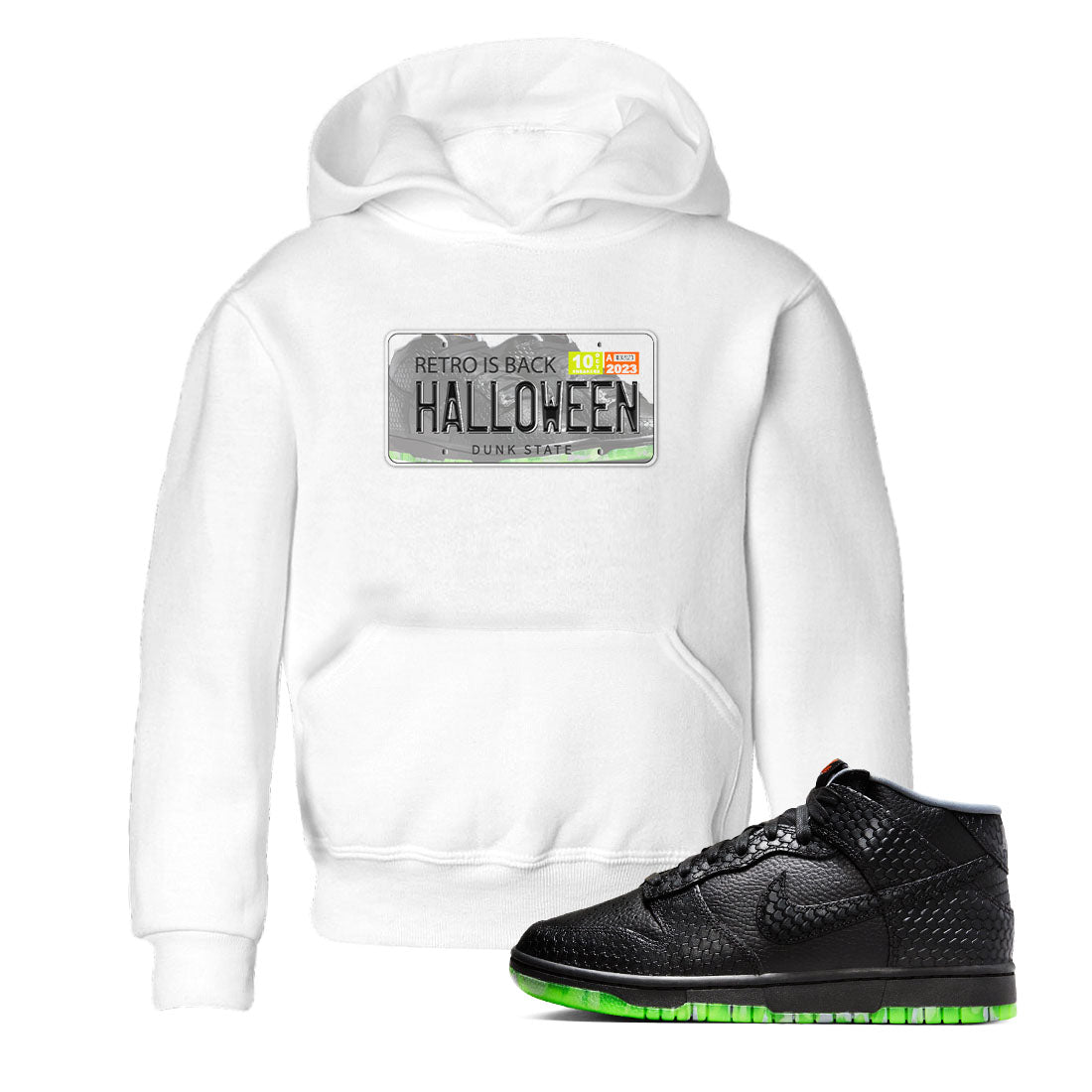 Nike Dunk Mid Premium shirt to match jordans Jordan Plate sneaker tees Nike Dunk Mid Halloween SNRT Sneaker Tees Sneaker Matching Clothing Brand Baby Toddler White 1 T-Shirt