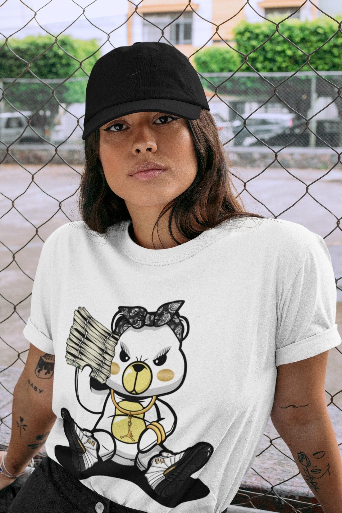 Jordan 12 Royalty Sneaker Match Tees Bad Baby Bear Sneaker Tees Jordan 12 Royalty Sneaker Release Tees Unisex Shirts
