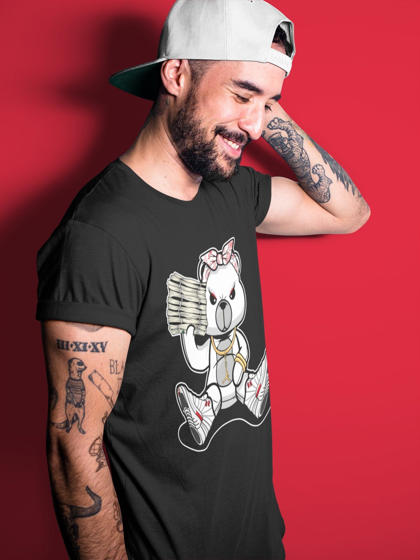 Jordan 12 Twist Sneaker Match Tees Bad Baby Bear Sneaker Tees Jordan 12 Twist Sneaker Release Tees Unisex Shirts
