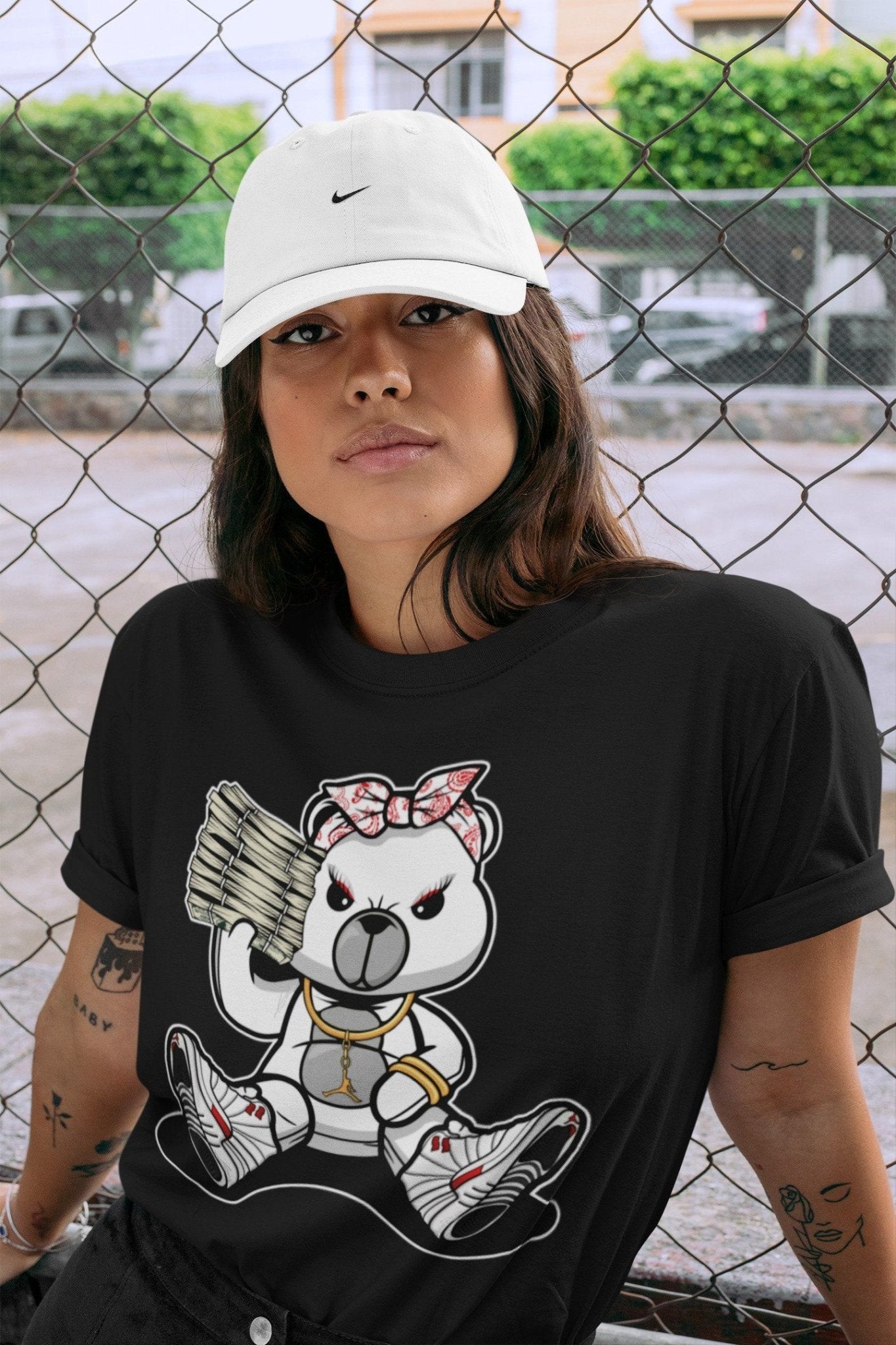 Jordan 12 Twist Sneaker Match Tees Bad Baby Bear Sneaker Tees Jordan 12 Twist Sneaker Release Tees Unisex Shirts
