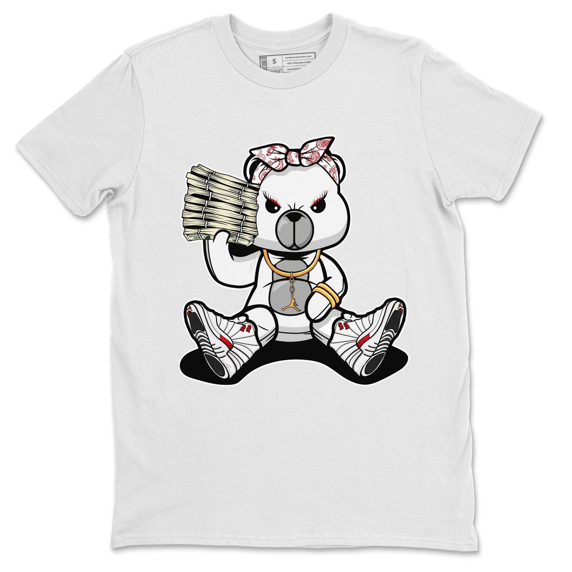 Jordan 12 Twist Sneaker Match Tees Bad Baby Bear Sneaker Tees Jordan 12 Twist Sneaker Release Tees Unisex Shirts