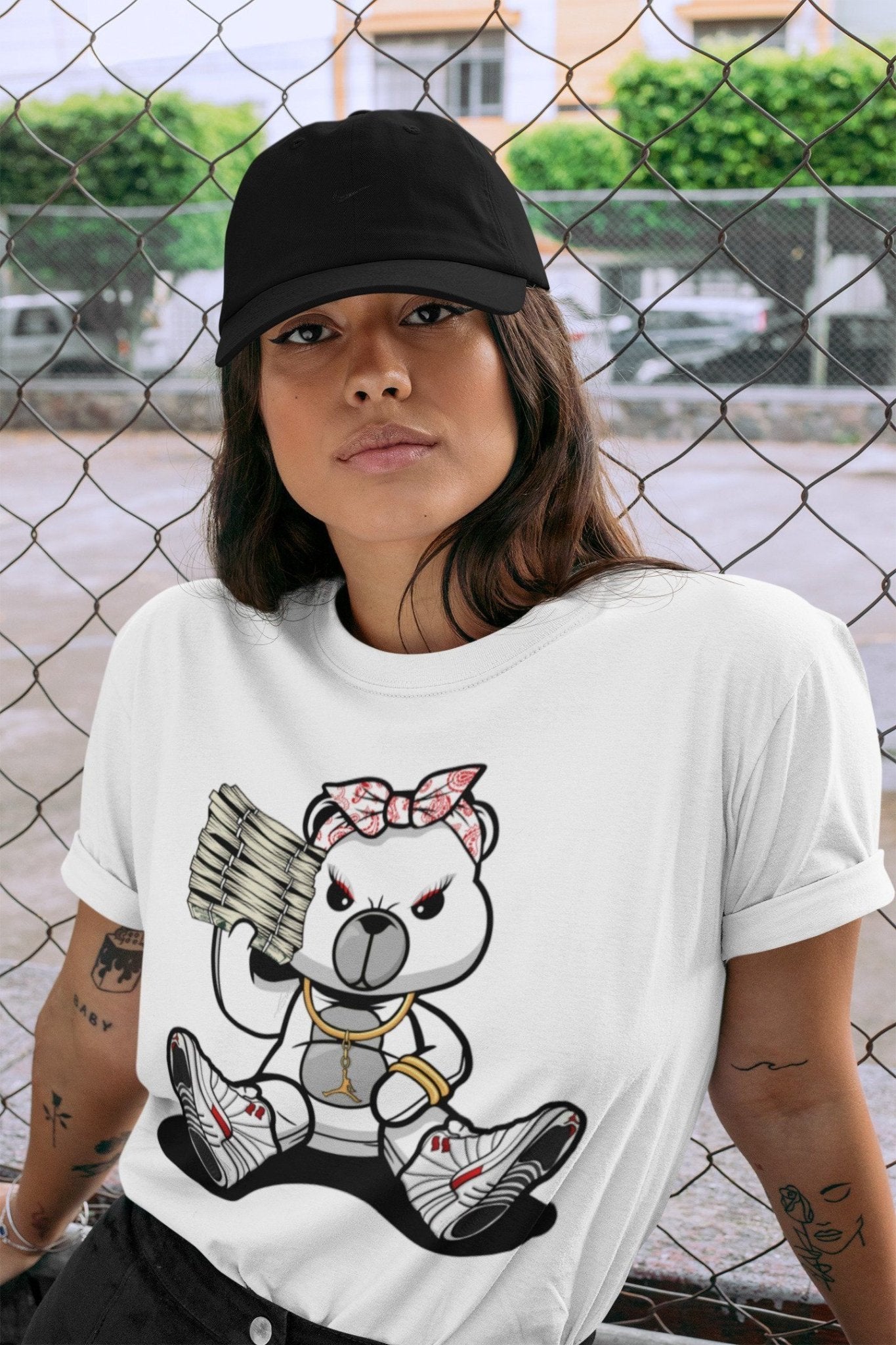 Jordan 12 Twist Sneaker Match Tees Bad Baby Bear Sneaker Tees Jordan 12 Twist Sneaker Release Tees Unisex Shirts