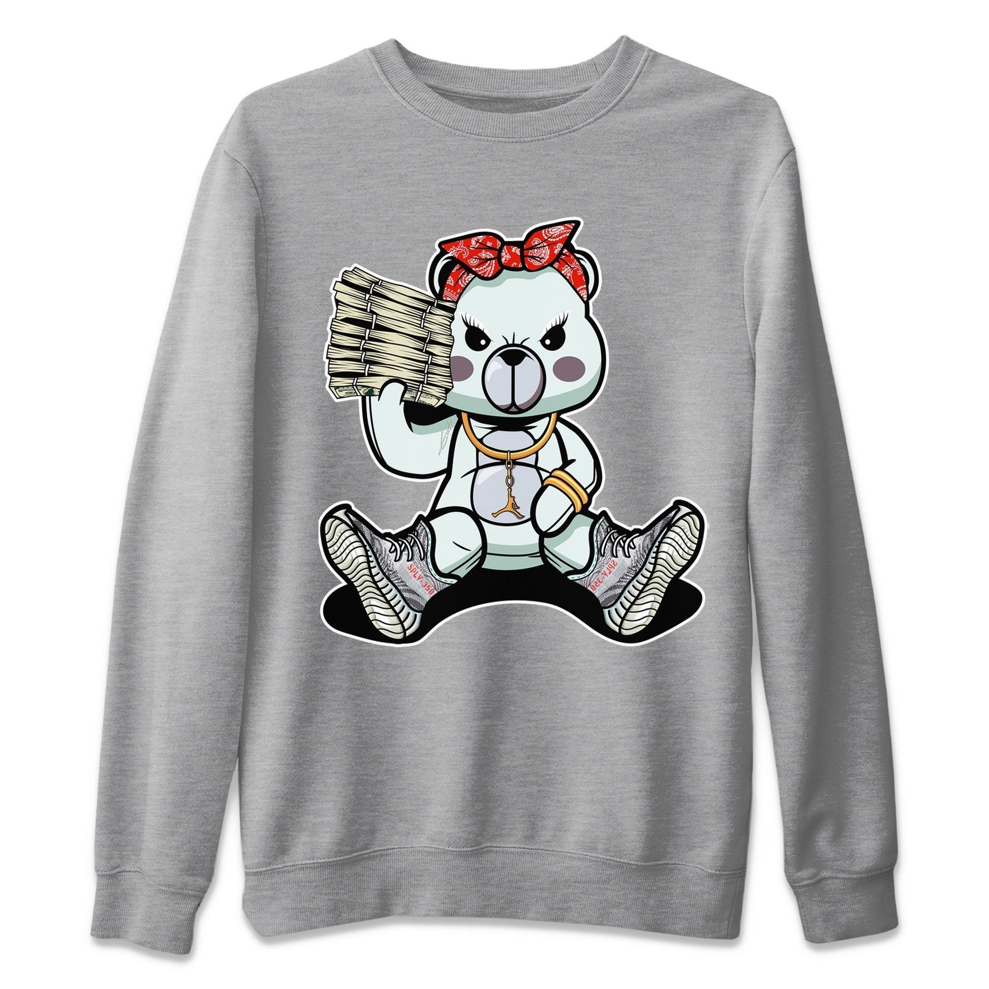 Yeezy 350 Blue Tint Sneaker Match Tees Bad Baby Bear Sneaker Tees Yeezy 350 Blue Tint Sneaker Release Tees Unisex Shirts