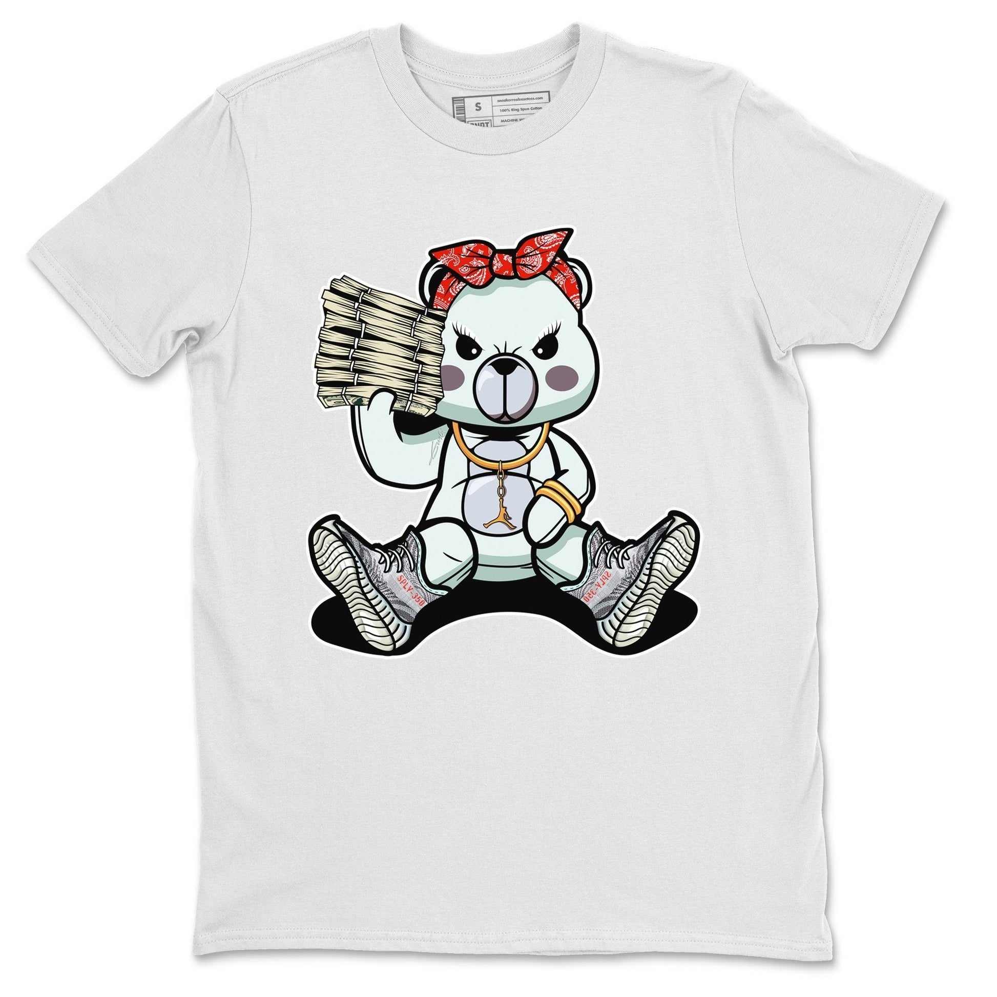 Yeezy 350 Blue Tint Sneaker Match Tees Bad Baby Bear Sneaker Tees Yeezy 350 Blue Tint Sneaker Release Tees Unisex Shirts