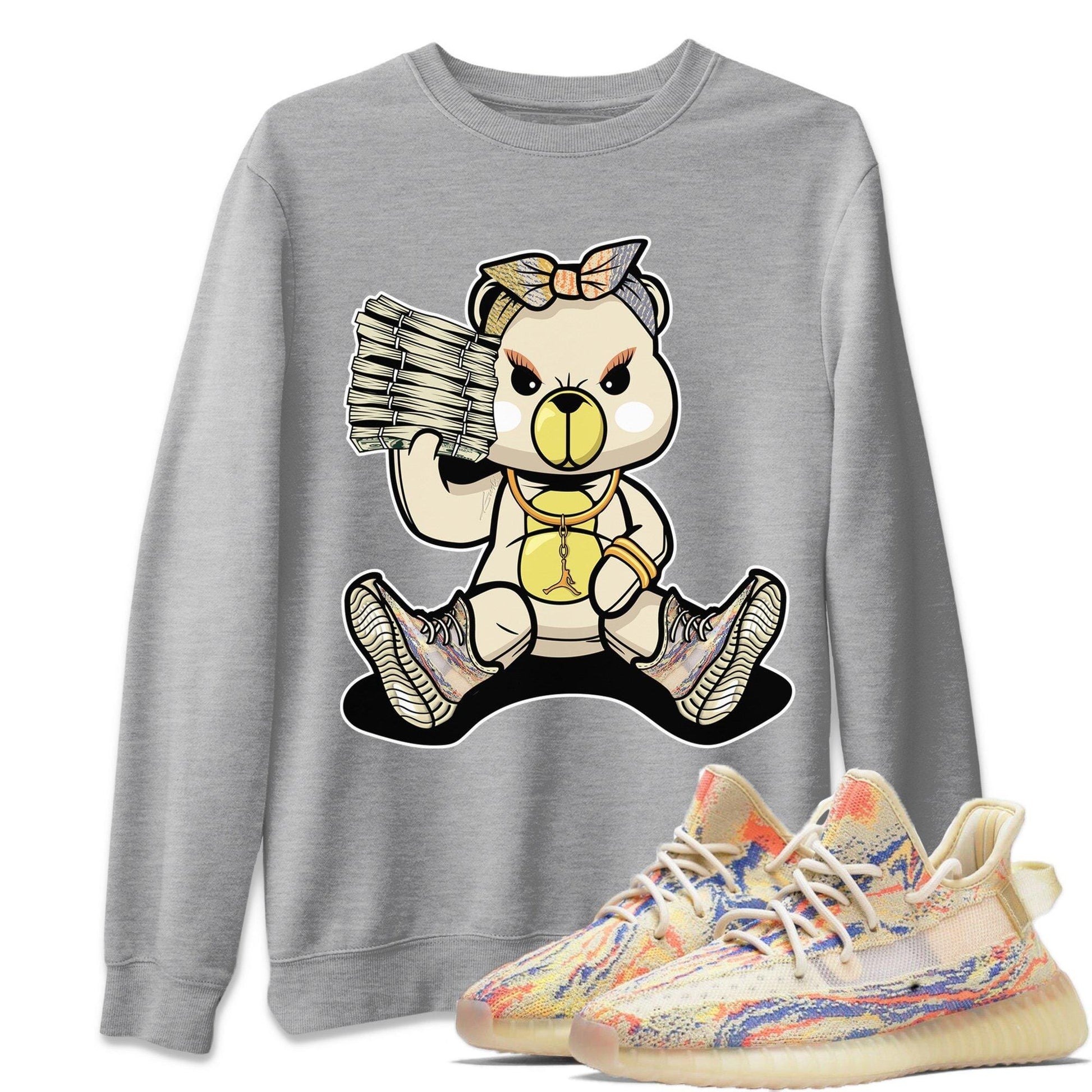 Yeezy 350 MX Oat Sneaker Match Tees Bad Baby Bear Sneaker Tees Yeezy 350 MX Oat Sneaker Release Tees Unisex Shirts