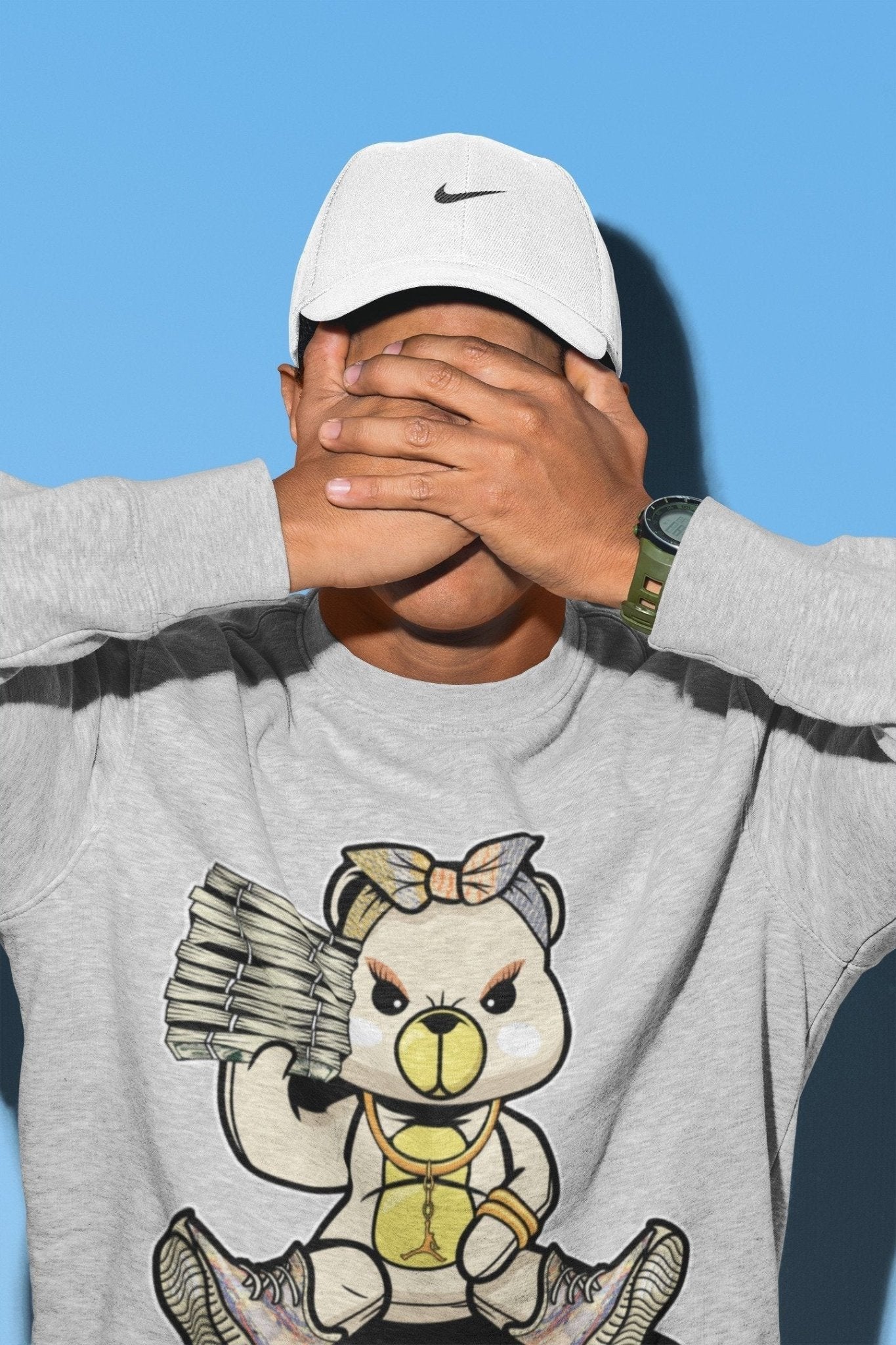 Yeezy 350 MX Oat Sneaker Match Tees Bad Baby Bear Sneaker Tees Yeezy 350 MX Oat Sneaker Release Tees Unisex Shirts