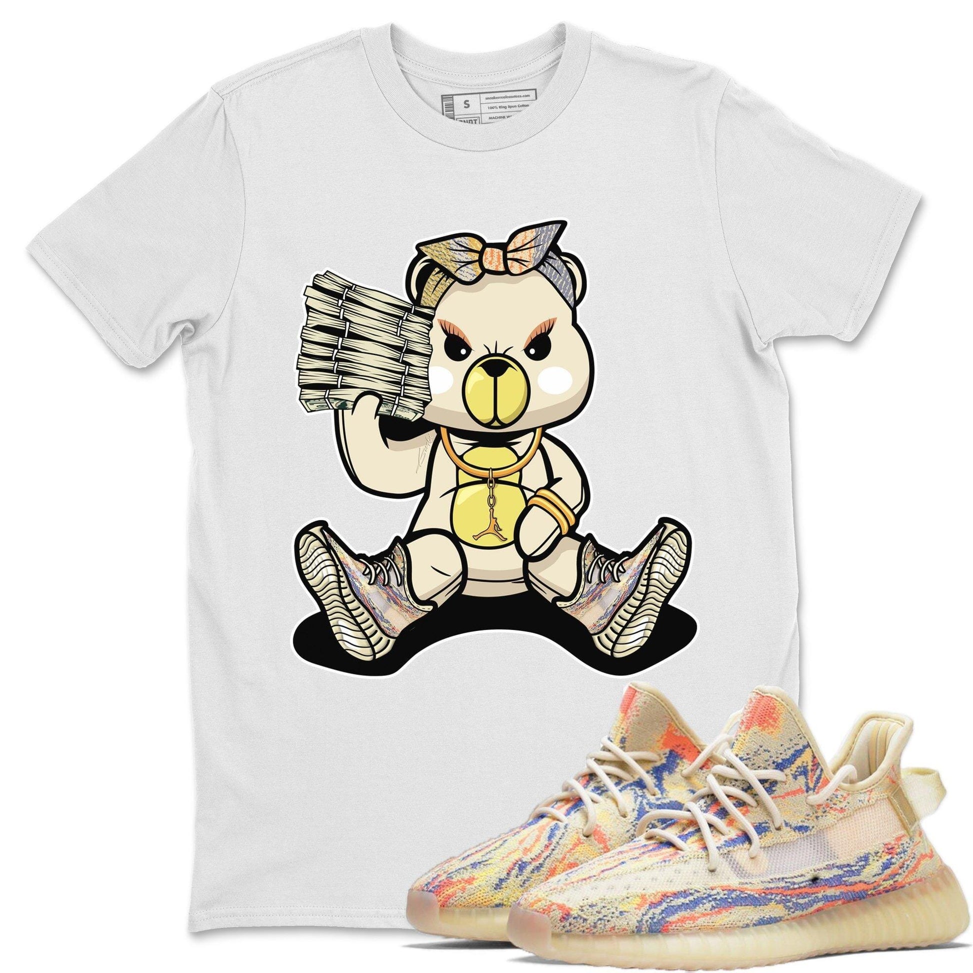 Yeezy 350 MX Oat Sneaker Match Tees Bad Baby Bear Sneaker Tees Yeezy 350 MX Oat Sneaker Release Tees Unisex Shirts