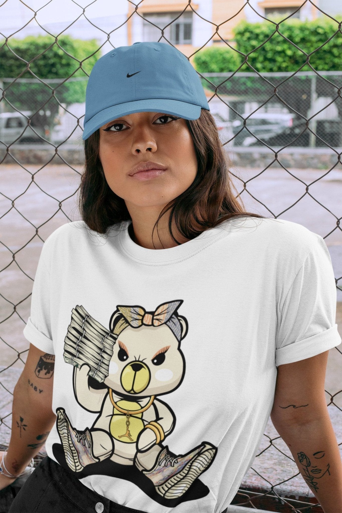 Yeezy 350 MX Oat Sneaker Match Tees Bad Baby Bear Sneaker Tees Yeezy 350 MX Oat Sneaker Release Tees Unisex Shirts