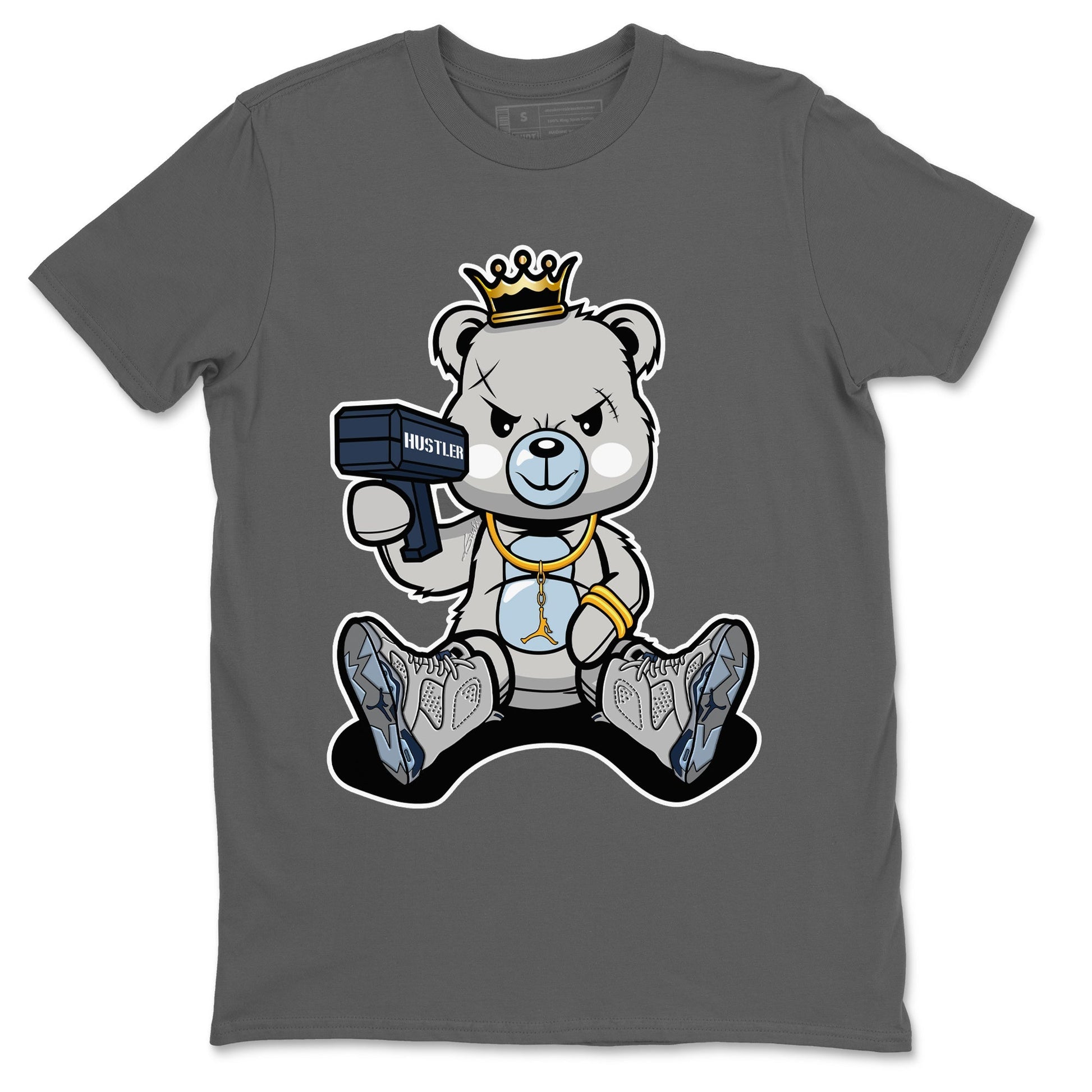 Jordan 6 Georgetown Sneaker Match Tees Bad King Baby Bear Sneaker Tees Jordan 6 Georgetown Sneaker Release Tees Unisex Shirts