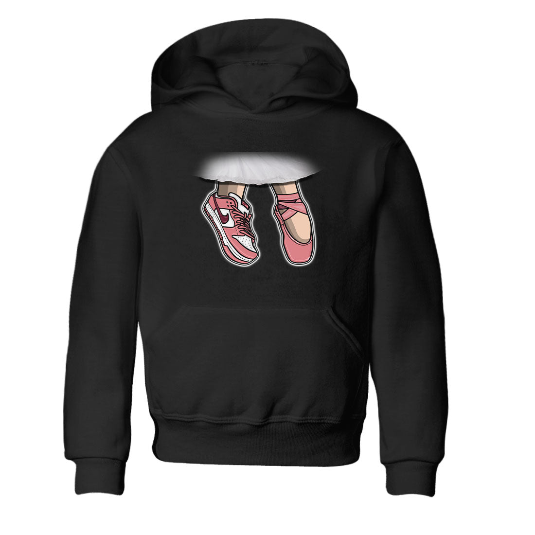 Dunk Valentine's Day shirt to match jordans Ballet Shoes sneaker tees Dunks Valentine's Day SNRT sneaker release tees baby toddler Black 2 cotton Shirt