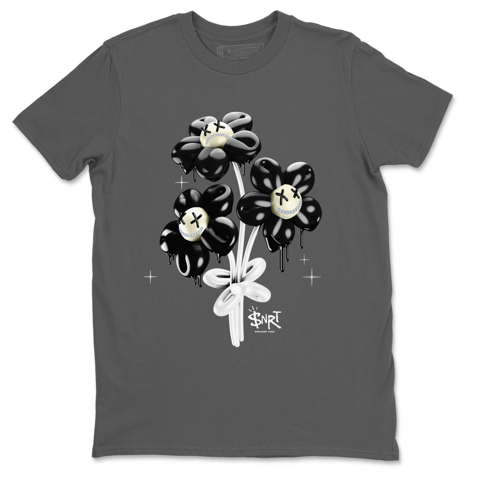 11s Gratitude shirt to match jordans Balloon Bouquet sneaker tees Air Jordan 11 Retro Gratitude SNRT Sneaker Tees Streetwear Casual Fit Cool Grey 2 T-Shirt