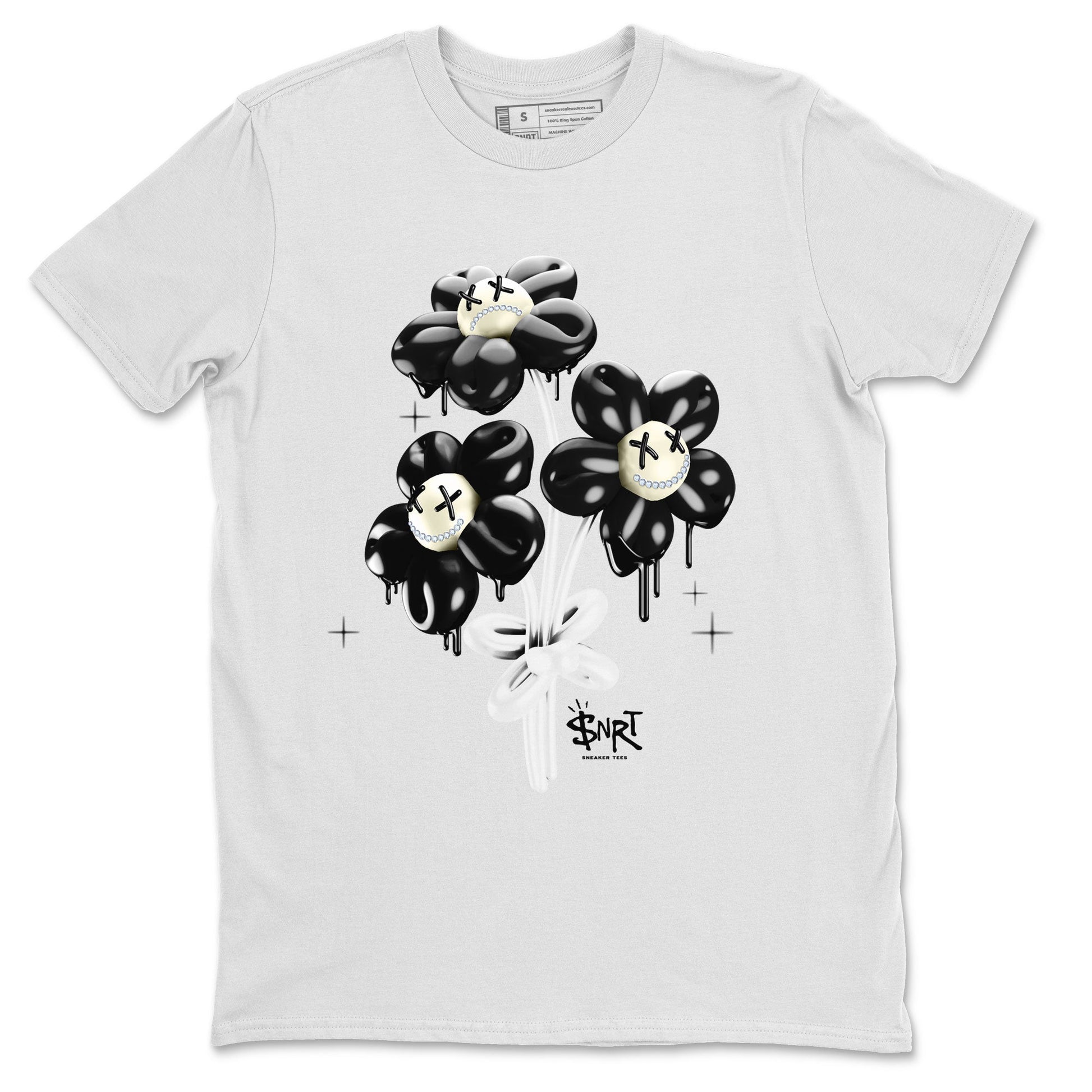 11s Gratitude shirt to match jordans Balloon Bouquet sneaker tees Air Jordan 11 Retro Gratitude SNRT Sneaker Tees Streetwear Casual Fit White 2 T-Shirt