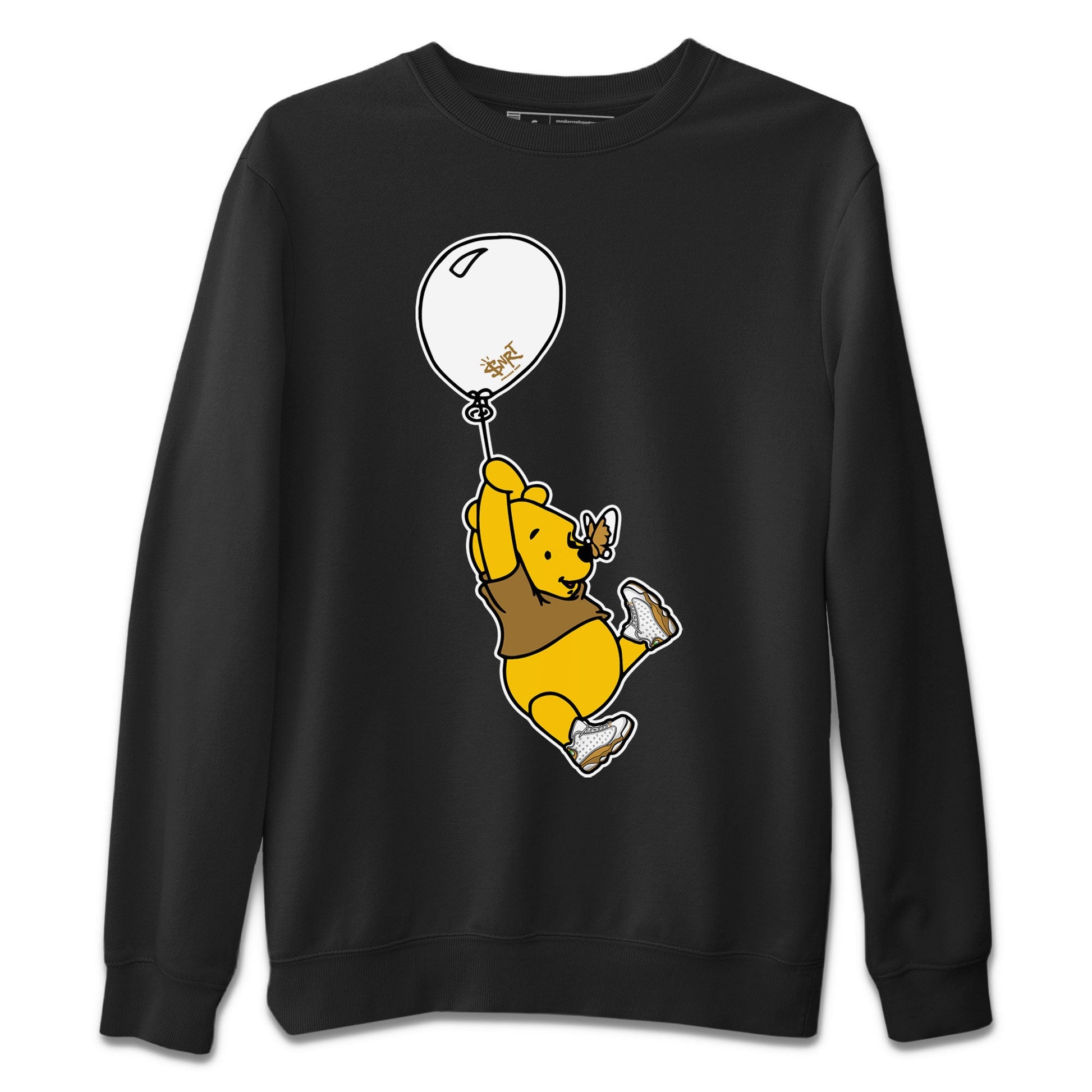 Air Jordan 13 Wheat shirt to match jordans Balloon Ride sneaker tees 13s Wheat SNRT Sneaker Release Tees Unisex Black 2 T-Shirt