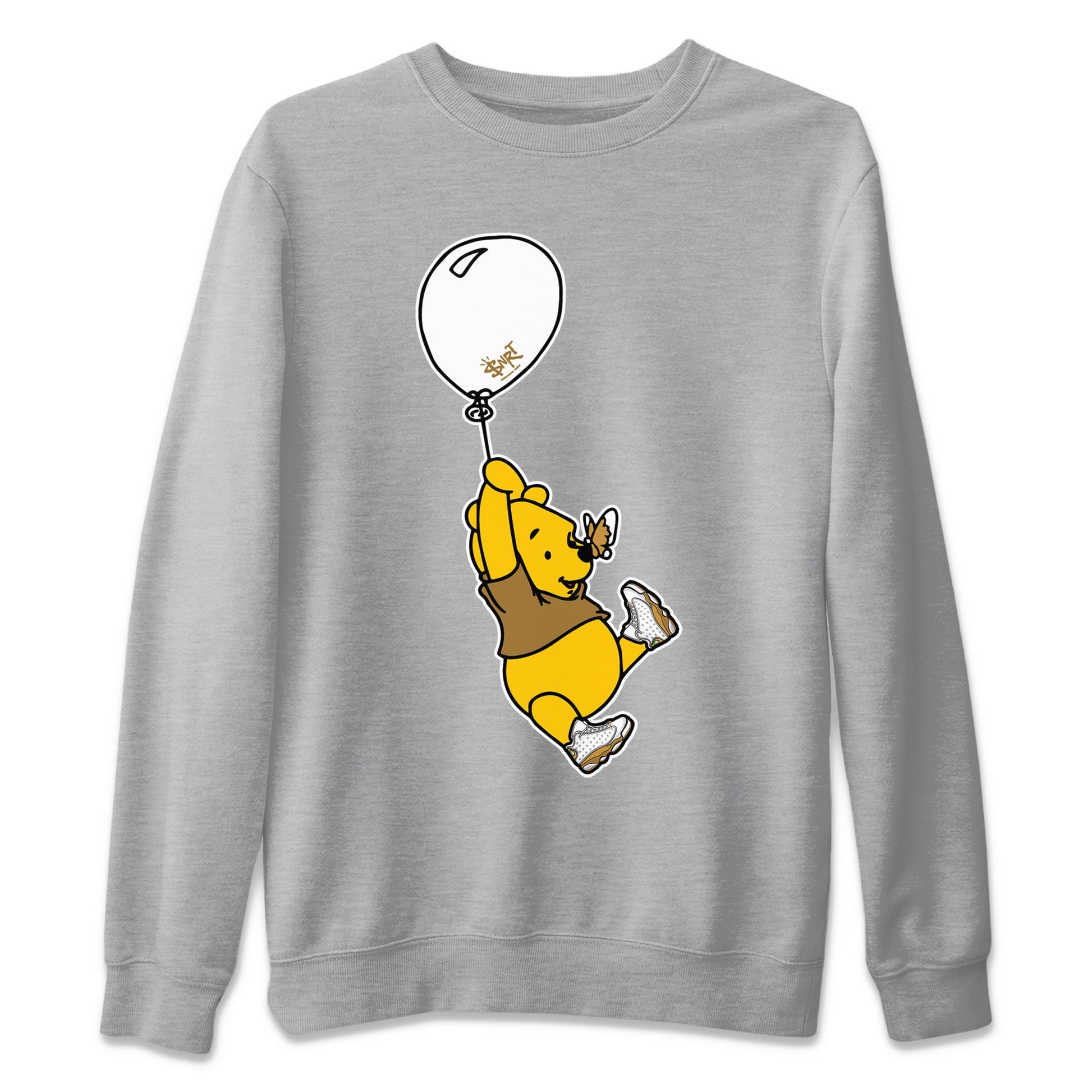 Air Jordan 13 Wheat shirt to match jordans Balloon Ride sneaker tees 13s Wheat SNRT Sneaker Release Tees Unisex Heather Grey 2 T-Shirt