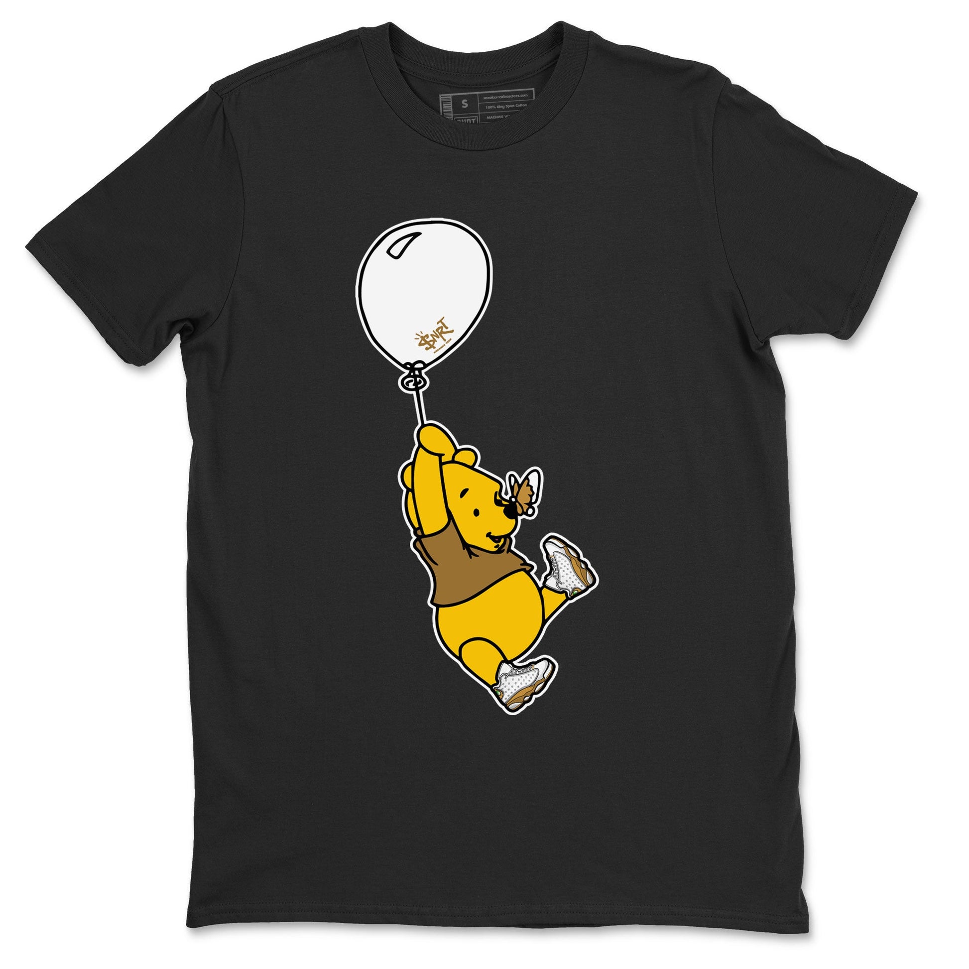 Air Jordan 13 Wheat shirt to match jordans Balloon Ride sneaker tees 13s Wheat SNRT Sneaker Release Tees Unisex Black 2 T-Shirt