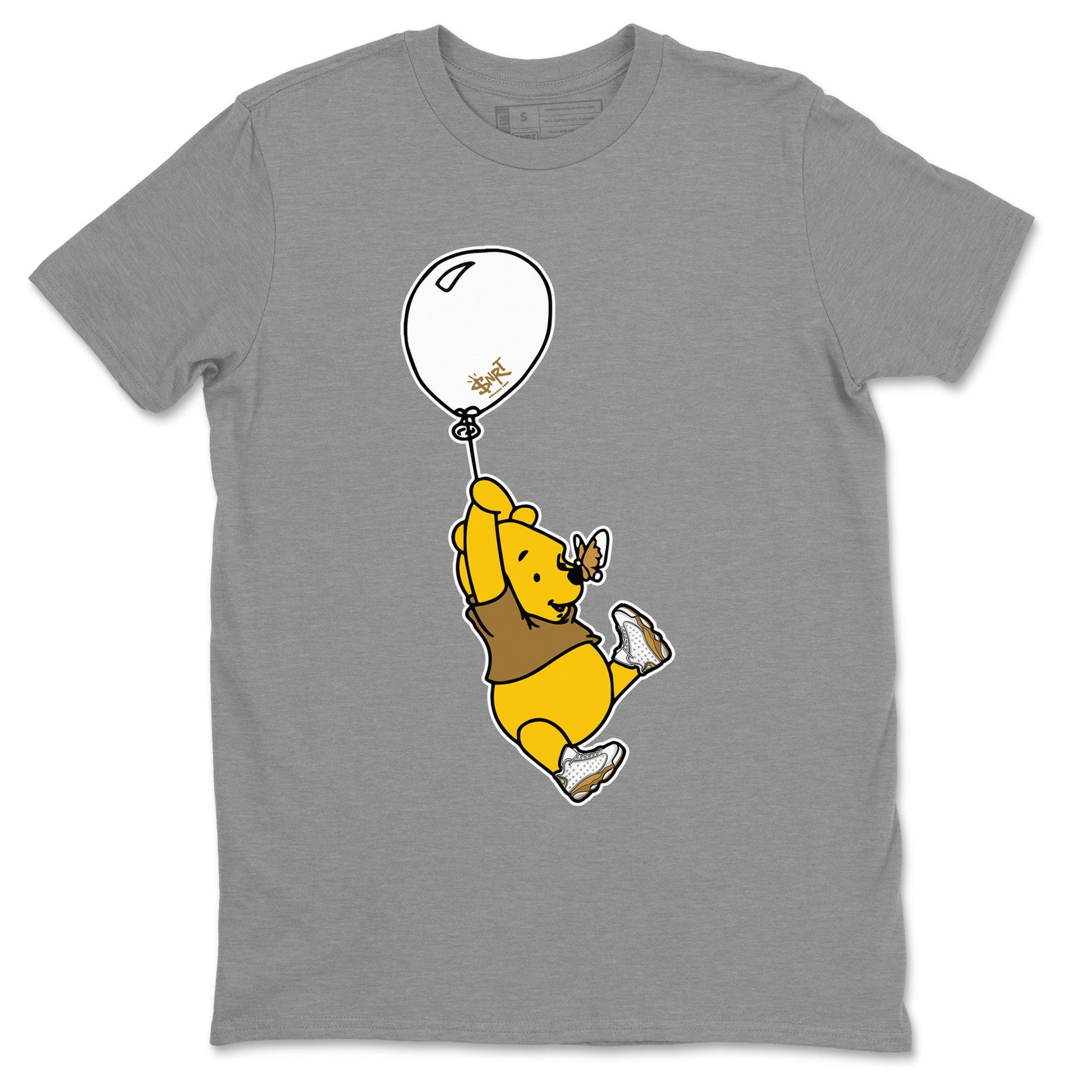 Air Jordan 13 Wheat shirt to match jordans Balloon Ride sneaker tees 13s Wheat SNRT Sneaker Release Tees Unisex Heather Grey 2 T-Shirt