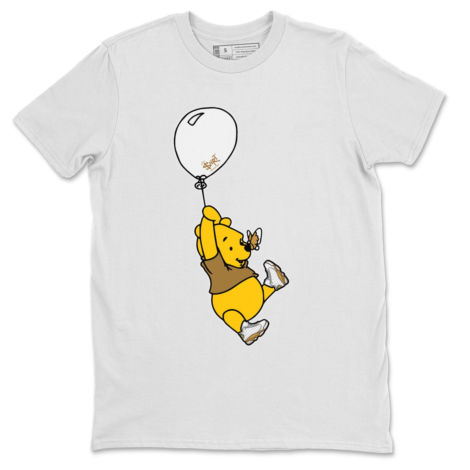Air Jordan 13 Wheat shirt to match jordans Balloon Ride sneaker tees 13s Wheat SNRT Sneaker Release Tees Unisex White 2 T-Shirt