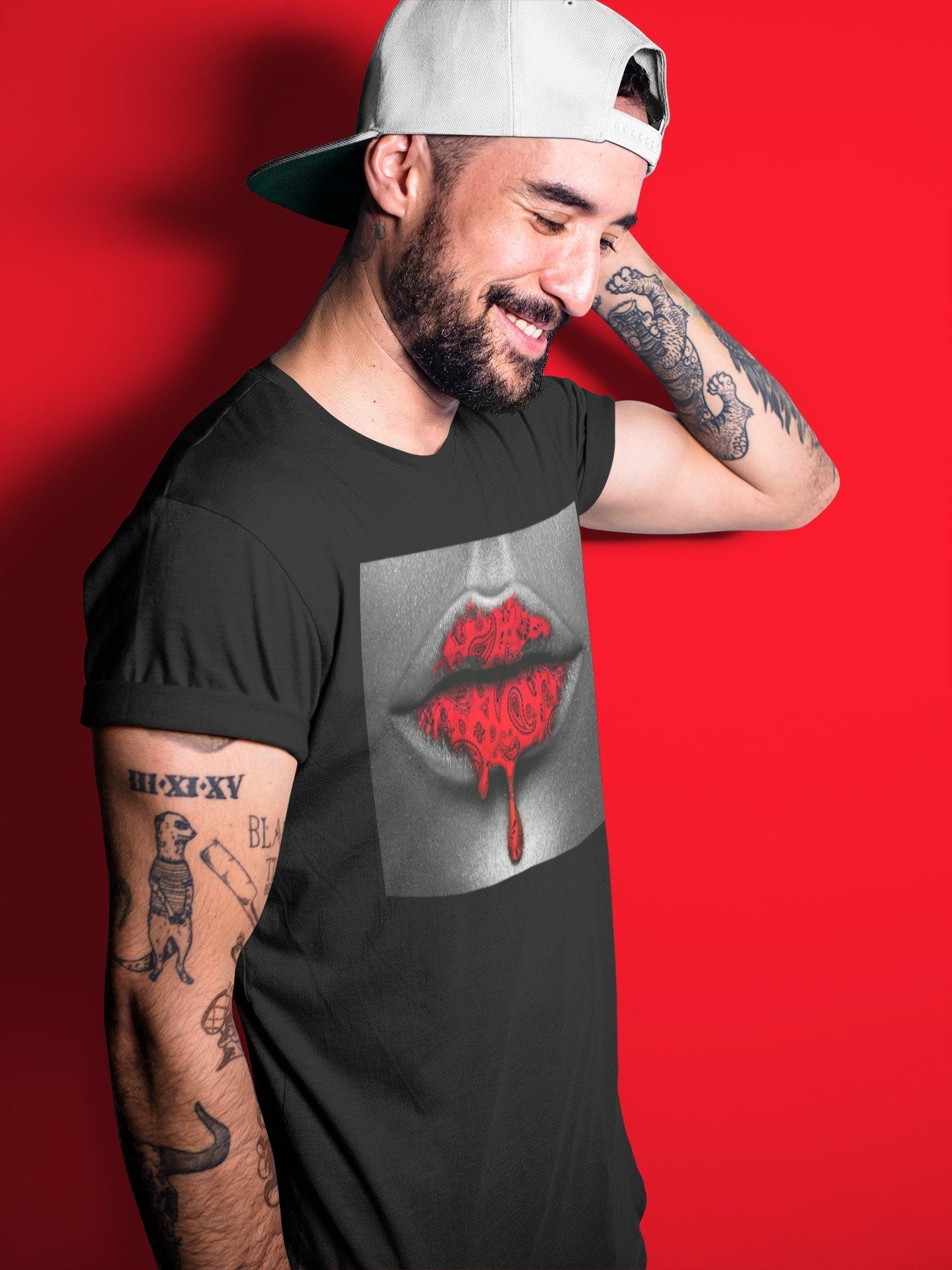 Jordan 5 Raging Bull Sneaker Match Tees Bandana Lips Sneaker Tees Jordan 5 Raging Bull Sneaker Release Tees Unisex Shirts