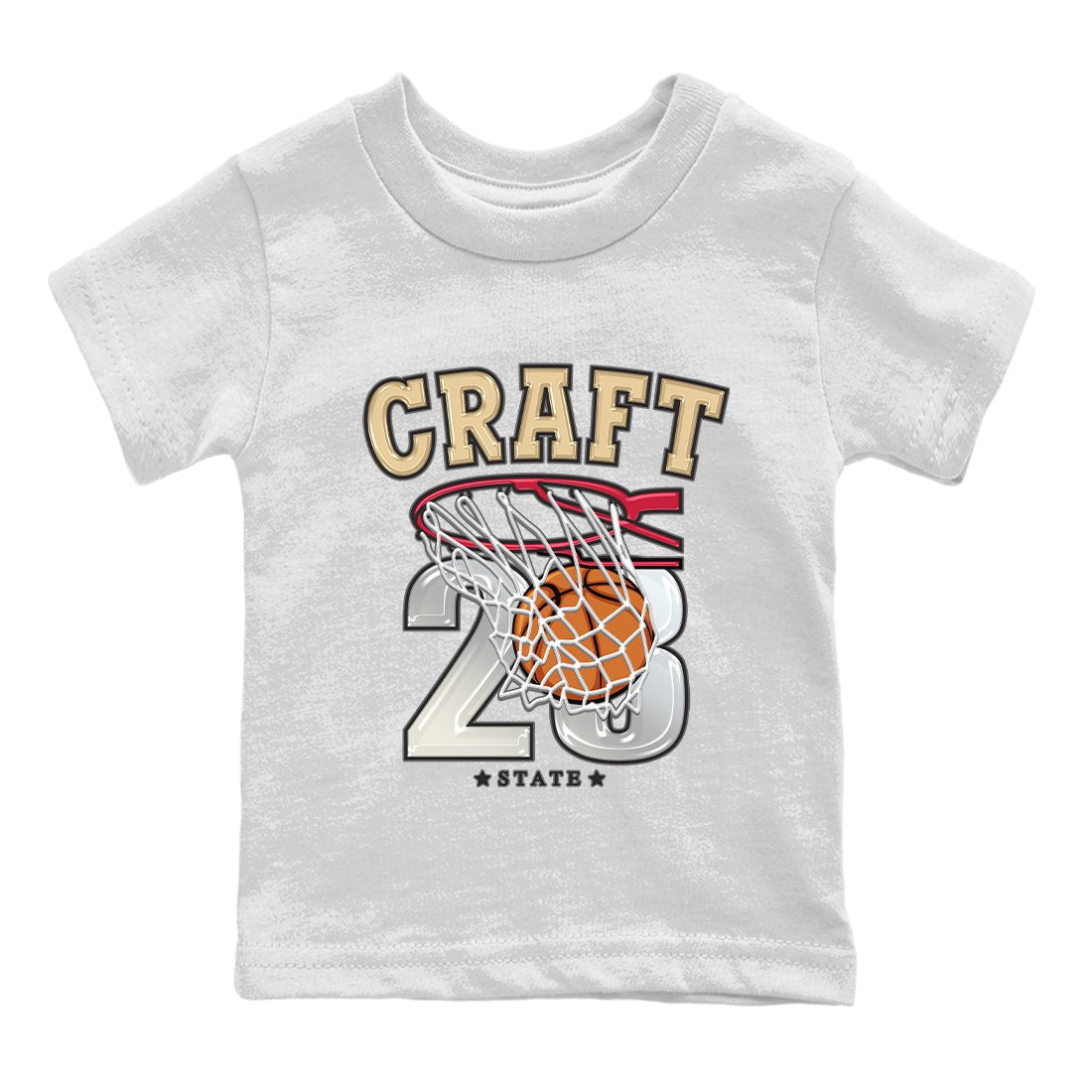 Jordan 4 Craft Sneaker Match Tees Basketball Sneaker Tees Jordan 4 Craft Sneaker Release Tees Kids Shirts