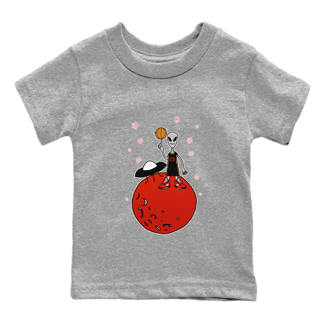 Jordan 5 Mars For Her Sneaker Match Tees Basketball Alien Sneaker Tees Jordan 5 Mars For Her Sneaker Release Tees Kids Shirts