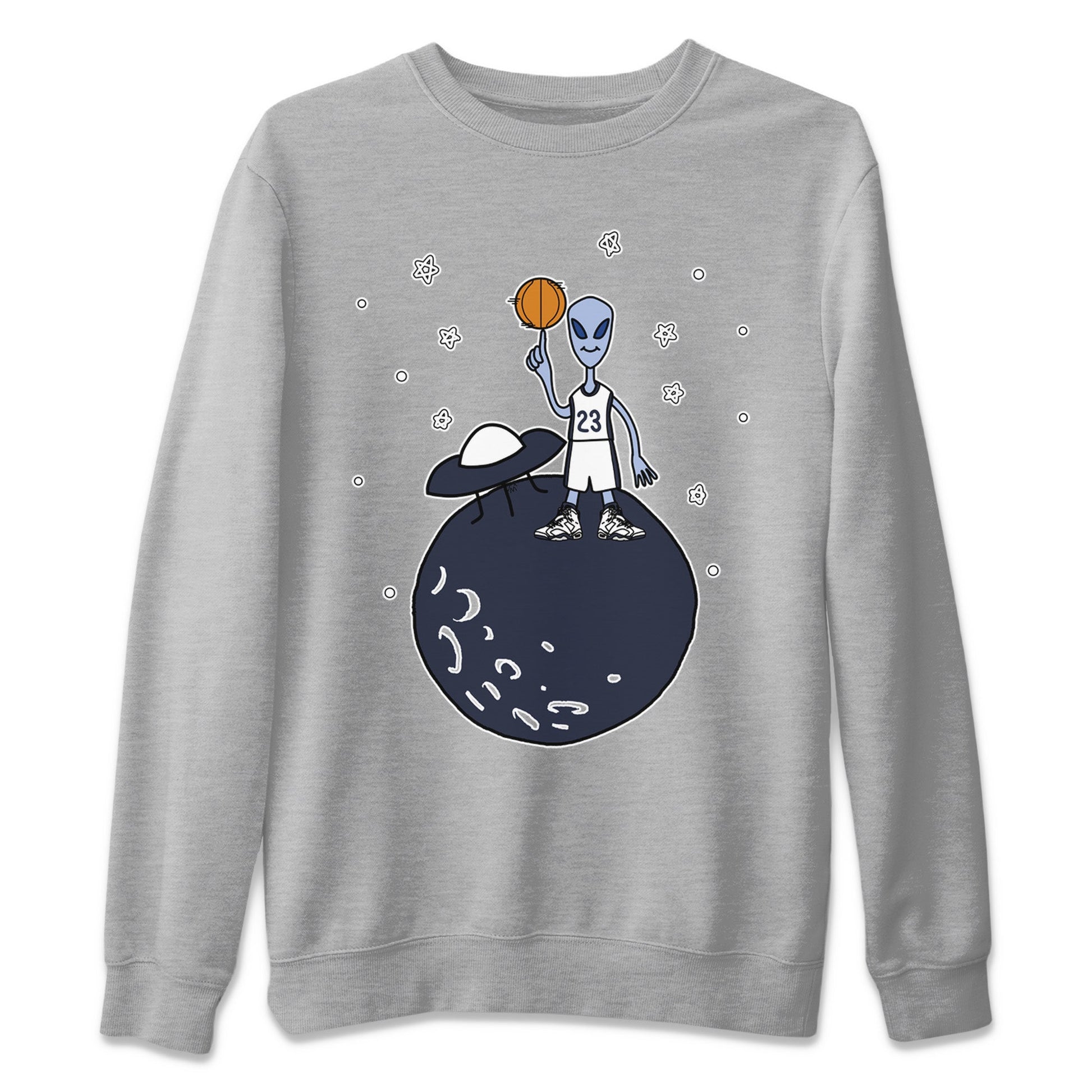 Jordan 6 Midnight Navy Sneaker Match Tees Basketball Alien Sneaker Tees Jordan 6 Midnight Navy Sneaker Release Tees Unisex Shirts
