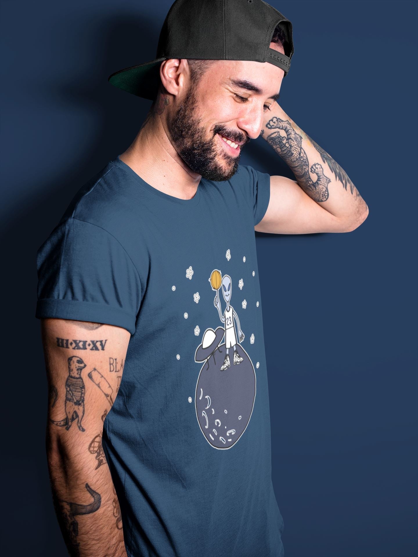 Jordan 6 Midnight Navy Sneaker Match Tees Basketball Alien Sneaker Tees Jordan 6 Midnight Navy Sneaker Release Tees Unisex Shirts