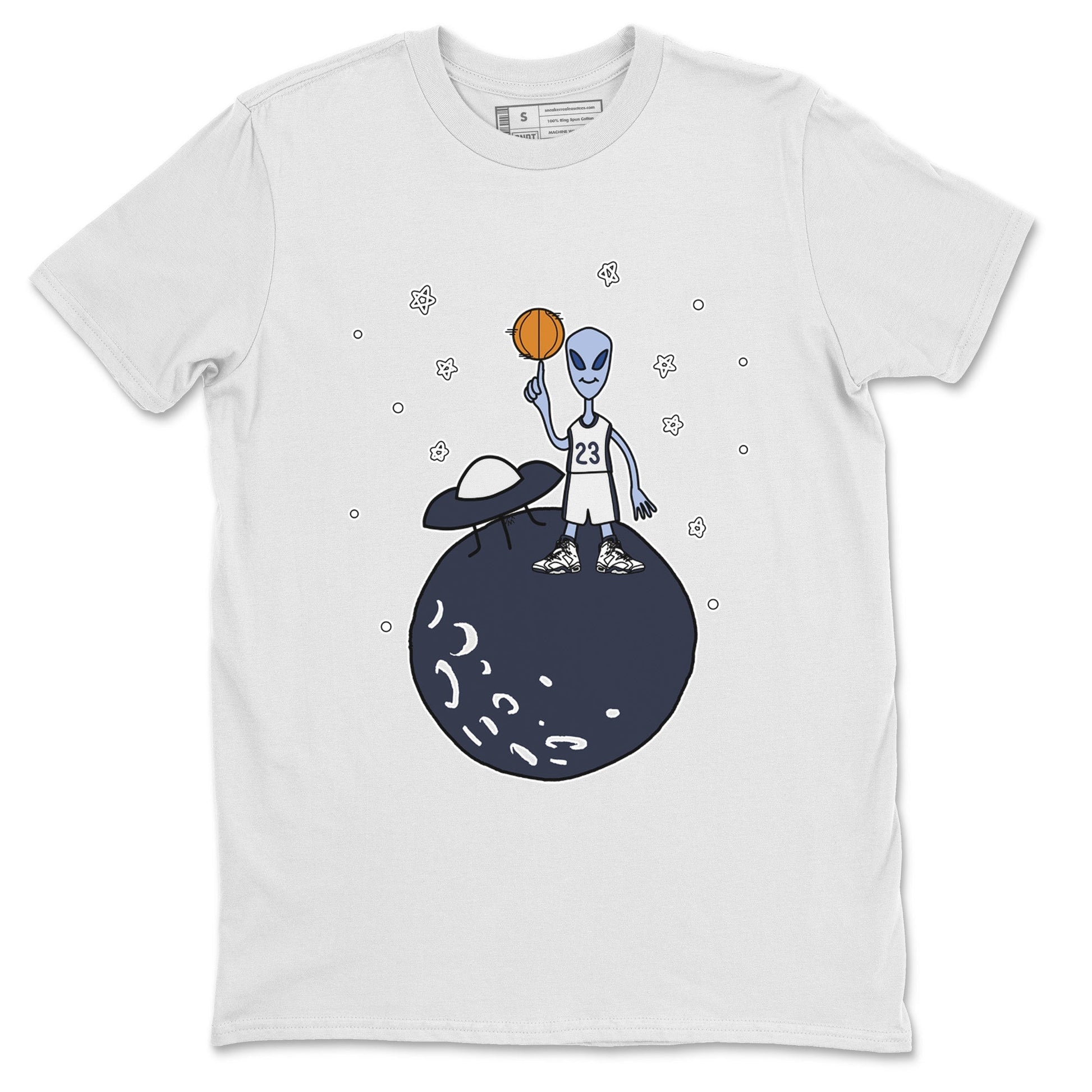Jordan 6 Midnight Navy Sneaker Match Tees Basketball Alien Sneaker Tees Jordan 6 Midnight Navy Sneaker Release Tees Unisex Shirts