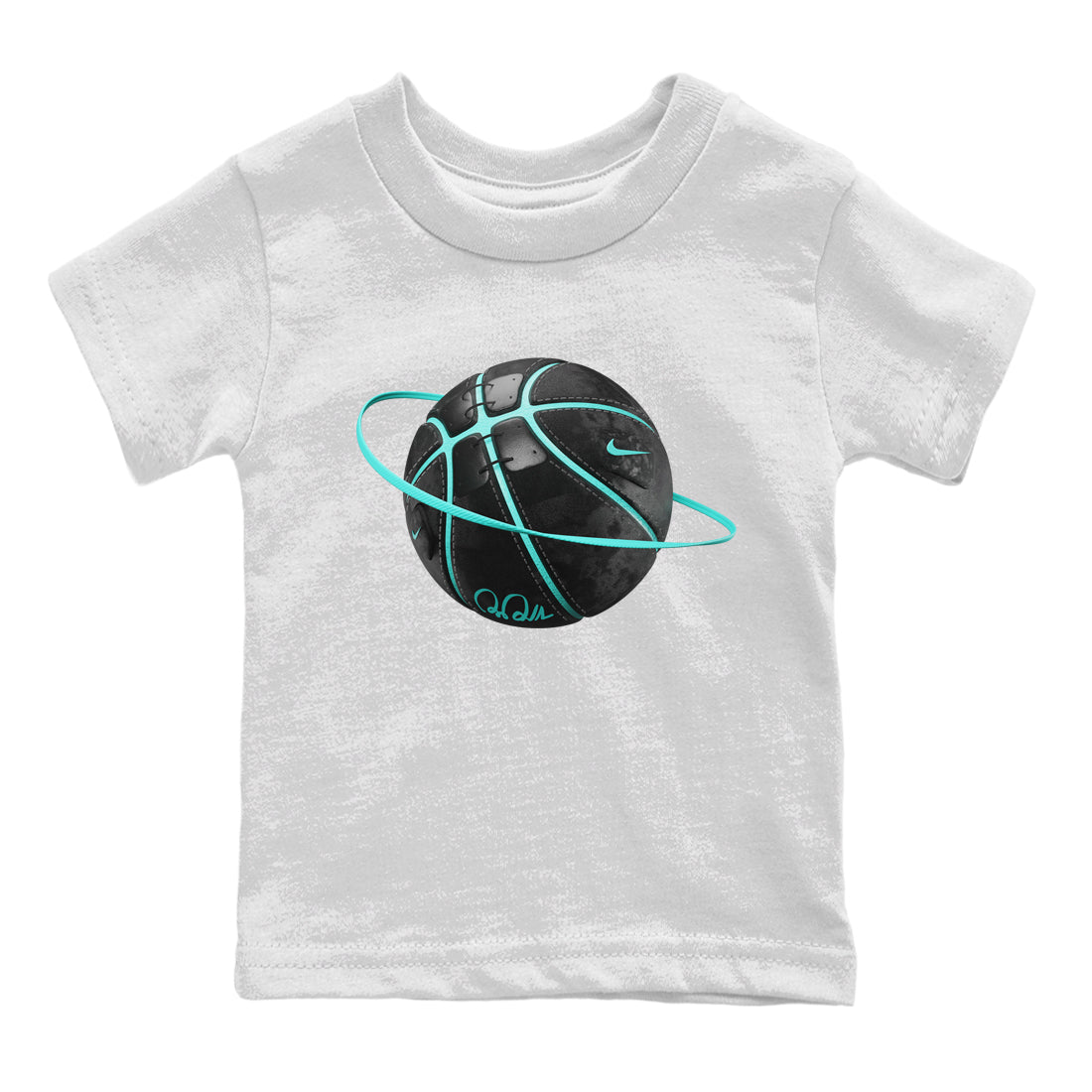 Air Force 1 Tiffany Sneaker Match Tees Basketball planet Sneaker Tees Nike Tiffany AF1Sneaker Release Tees Kids Shirts White 2