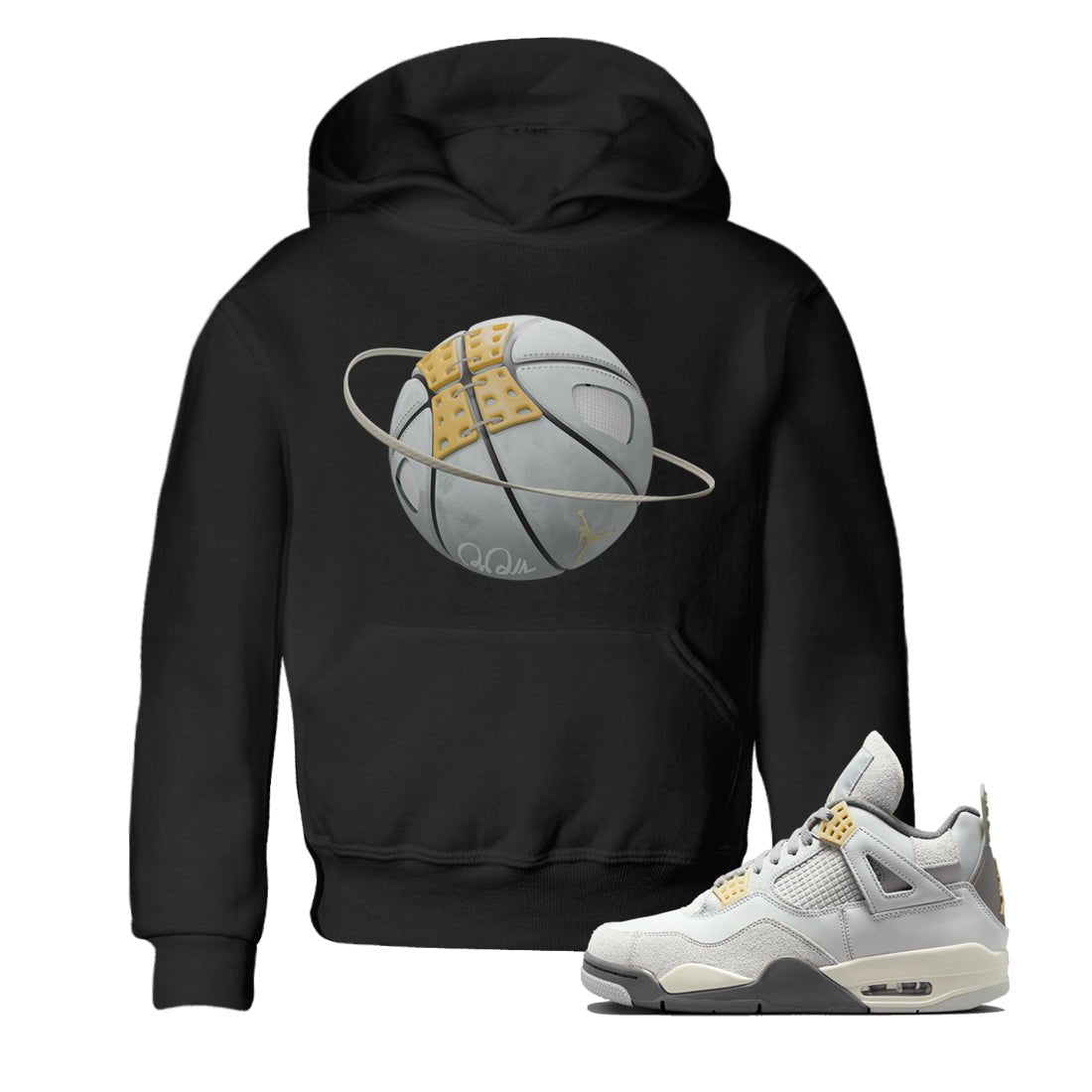 Jordan 4 Craft Sneaker Match Tees Basketball Planet Sneaker Tees Jordan 4 Craft Sneaker Release Tees Kids Shirts
