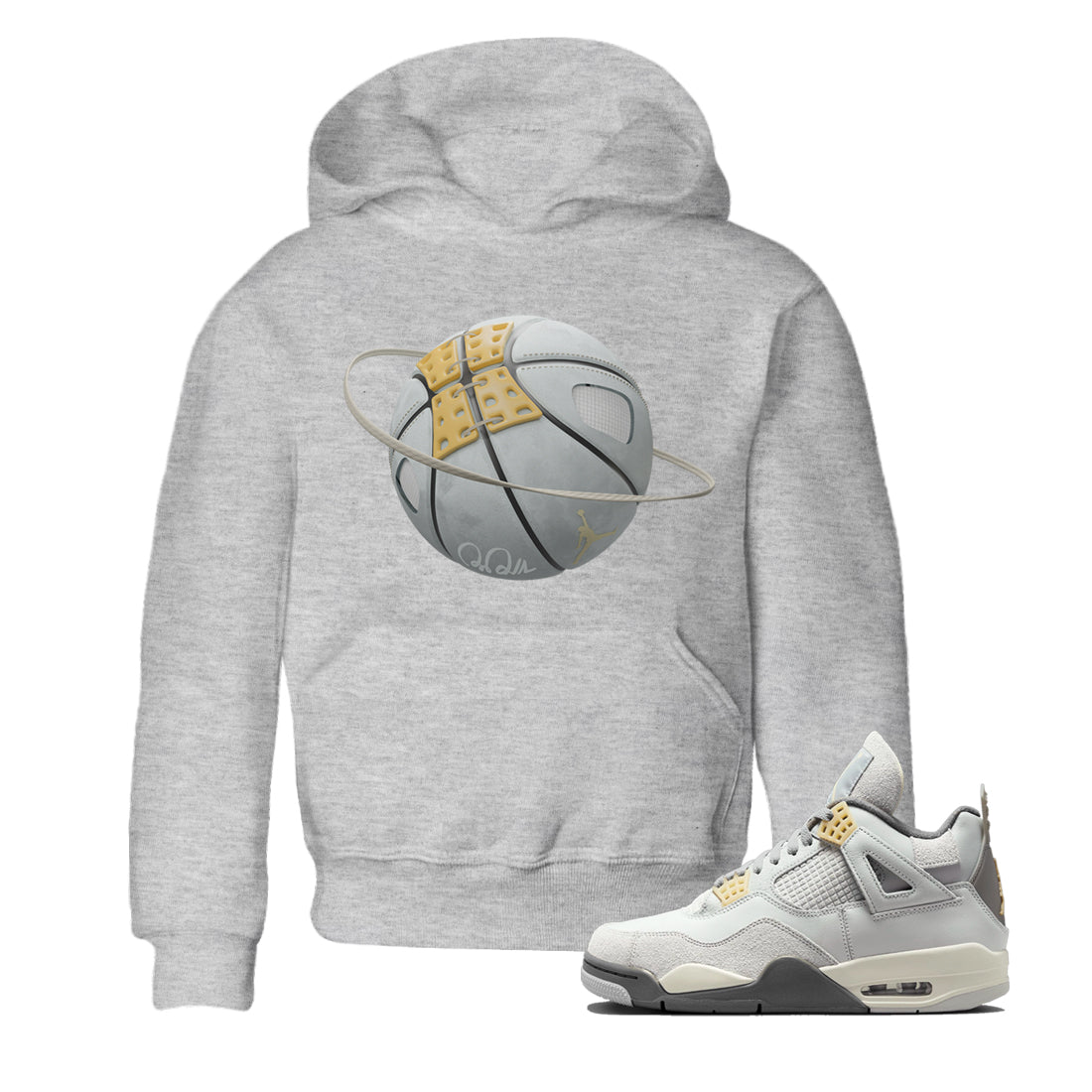 Jordan 4 Craft Sneaker Match Tees Basketball Planet Sneaker Tees Jordan 4 Craft Sneaker Release Tees Kids Shirts