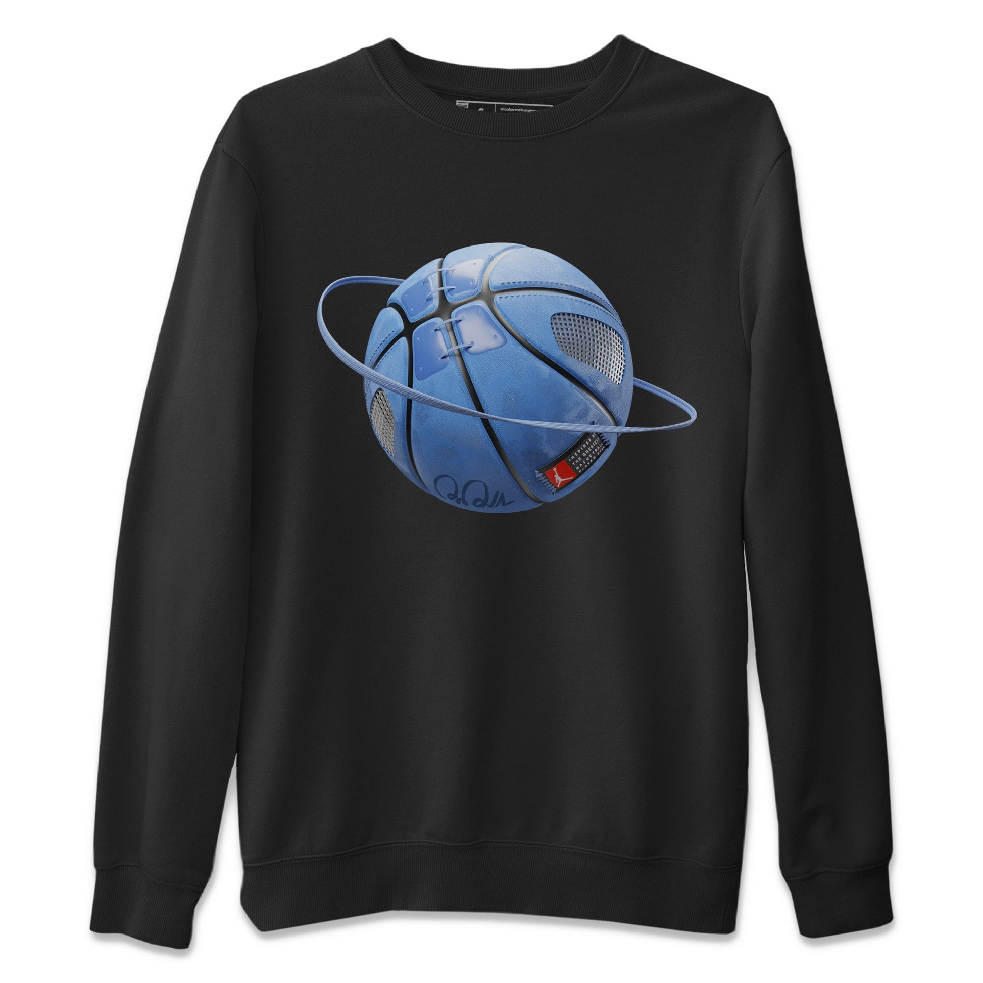 Jordan 5 UNC Sneaker Match Tees Basketball Planet Sneaker Tees Jordan 5 UNC SNRT Sneaker Tees Unisex Shirts