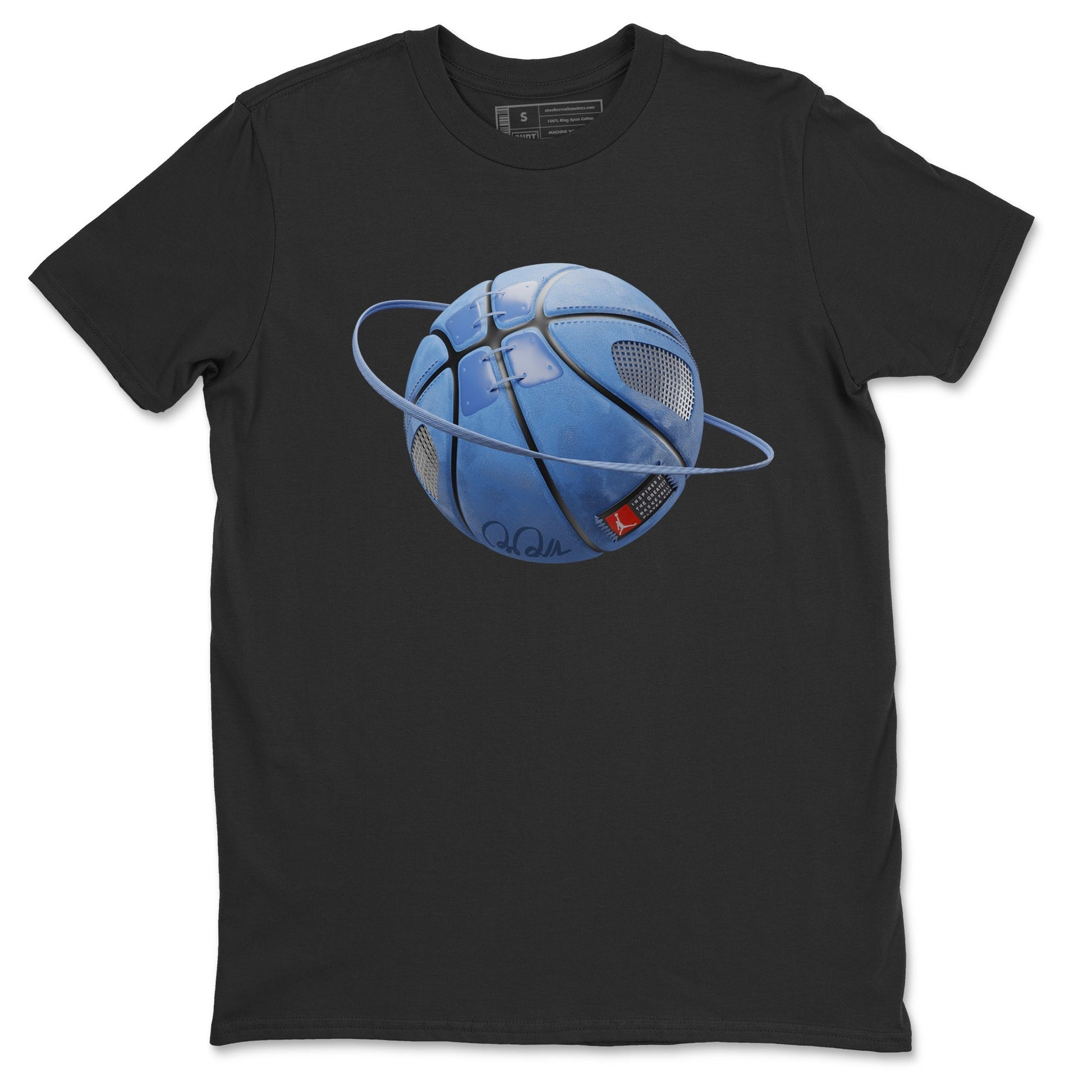 Jordan 5 UNC Sneaker Match Tees Basketball Planet Sneaker Tees Jordan 5 UNC SNRT Sneaker Tees Unisex Shirts