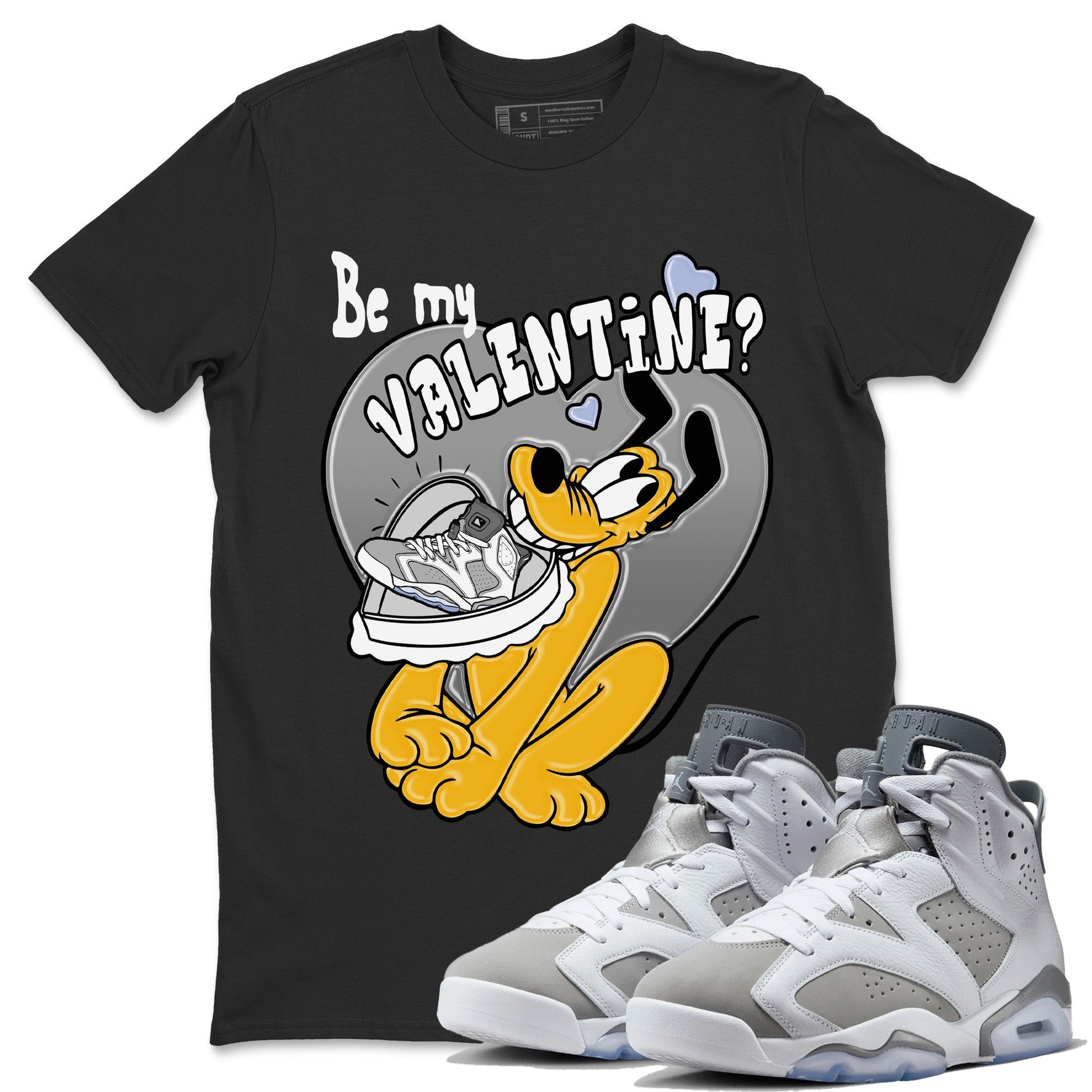 Jordan 6 Cool Grey Sneaker Match Tees Be My Valentine Sneaker Tees Jordan 6 Cool Grey Sneaker Release Tees Unisex Shirts