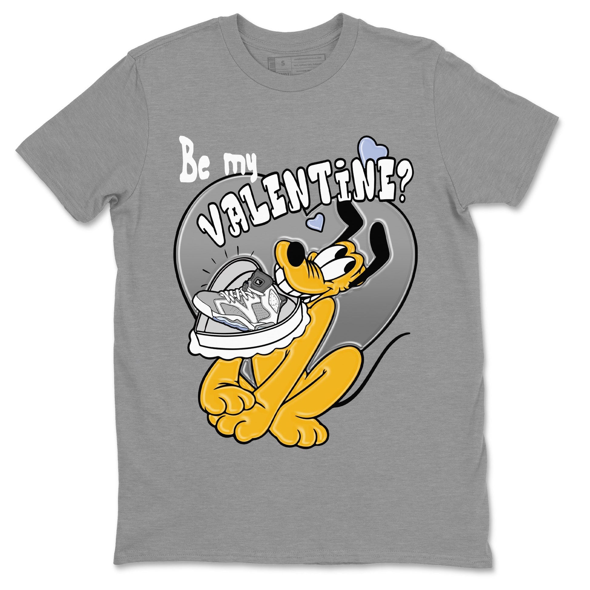 Jordan 6 Cool Grey Sneaker Match Tees Be My Valentine Sneaker Tees Jordan 6 Cool Grey Sneaker Release Tees Unisex Shirts