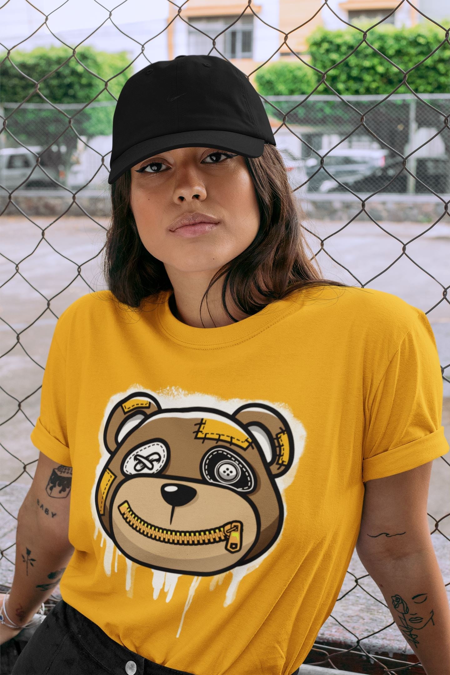 Dunk Championship Goldenrod Sneaker Match Tees Bear Face Sneaker Tees Dunk Championship Goldenrod Sneaker Release Tees Unisex Shirts
