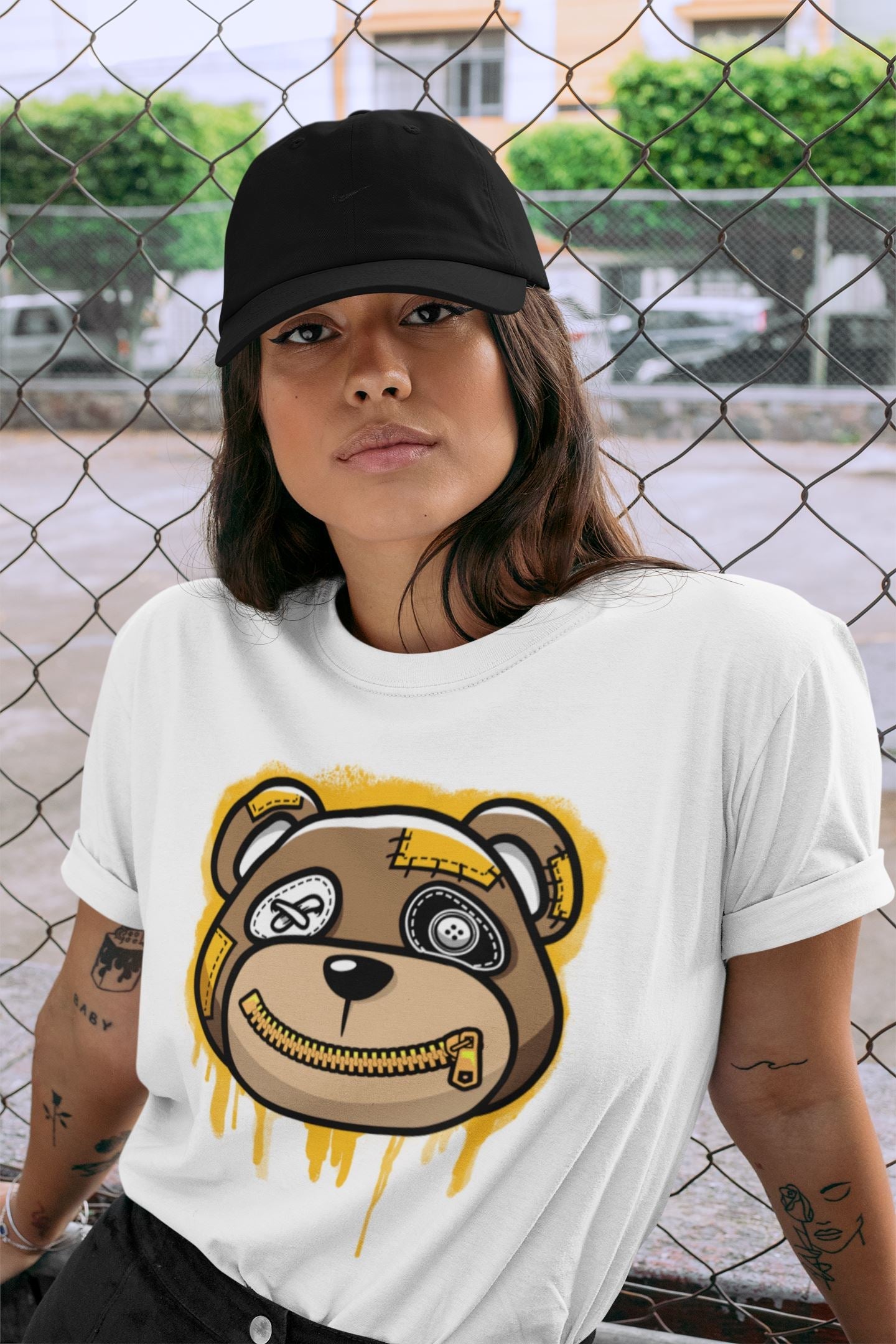Dunk Championship Goldenrod Sneaker Match Tees Bear Face Sneaker Tees Dunk Championship Goldenrod Sneaker Release Tees Unisex Shirts