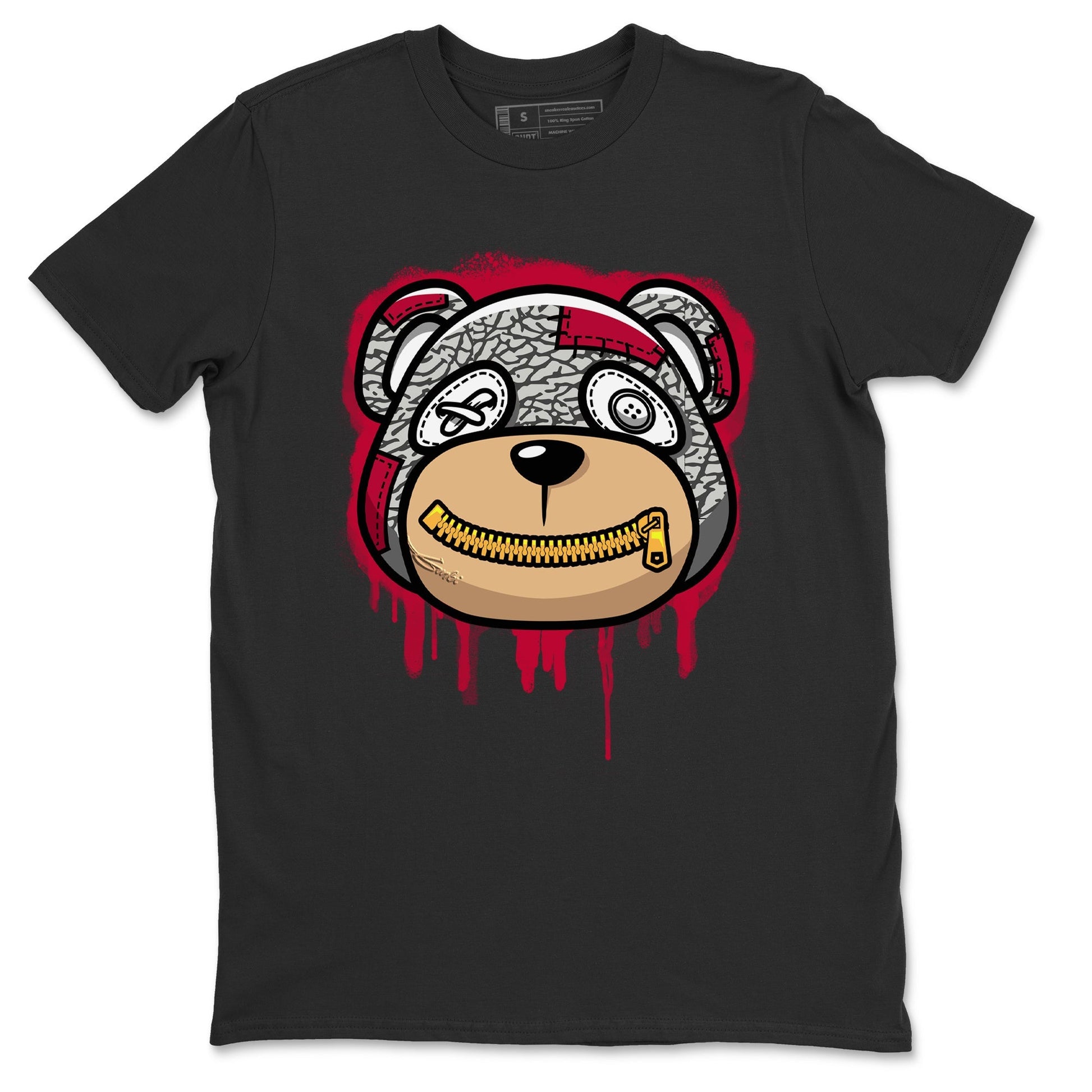Jordan 3 Cardinal Sneaker Match Tees Bear Face Sneaker Tees Jordan 3 Cardinal Sneaker Release Tees Unisex Shirts