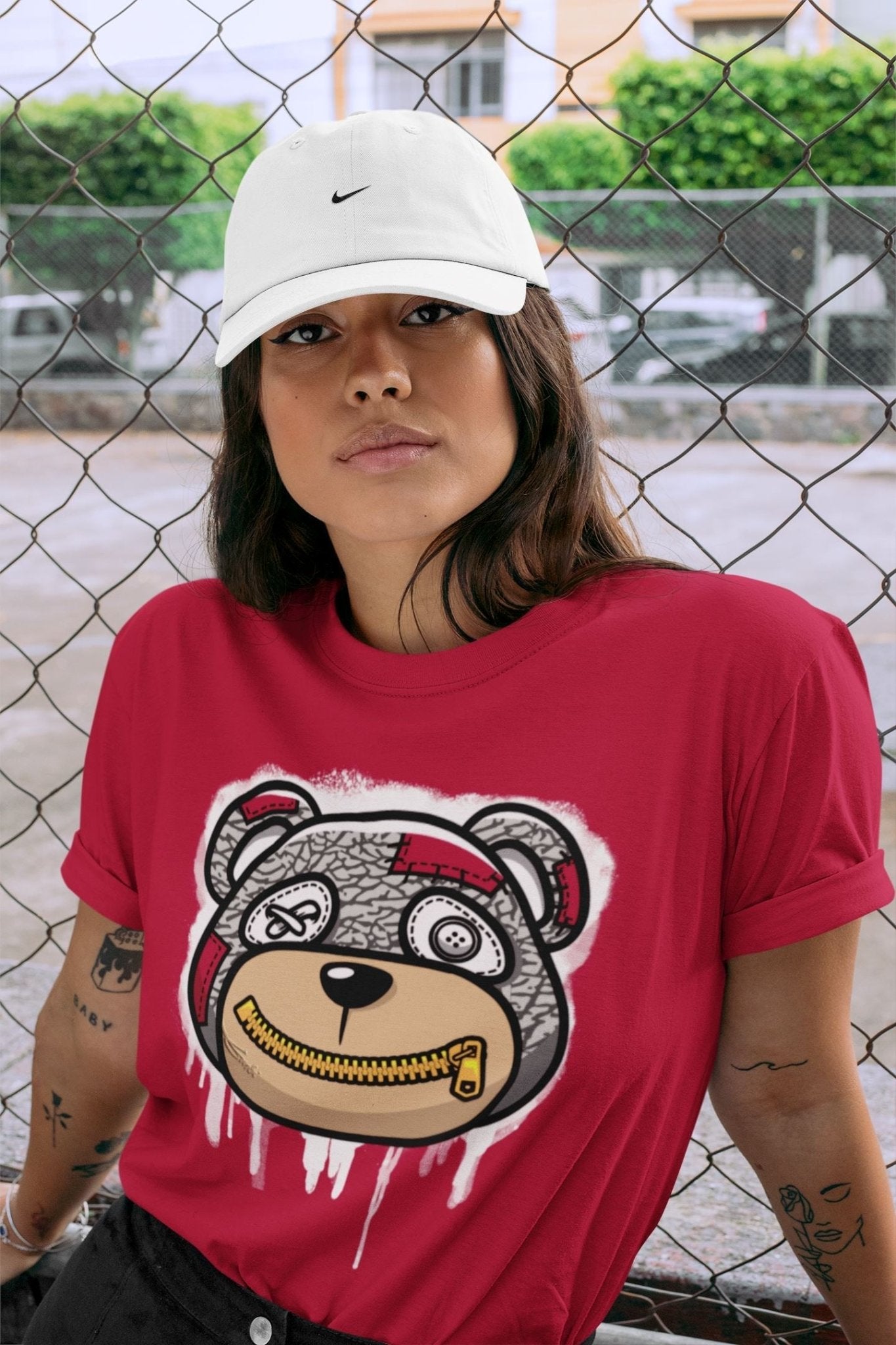 Jordan 3 Cardinal Sneaker Match Tees Bear Face Sneaker Tees Jordan 3 Cardinal Sneaker Release Tees Unisex Shirts