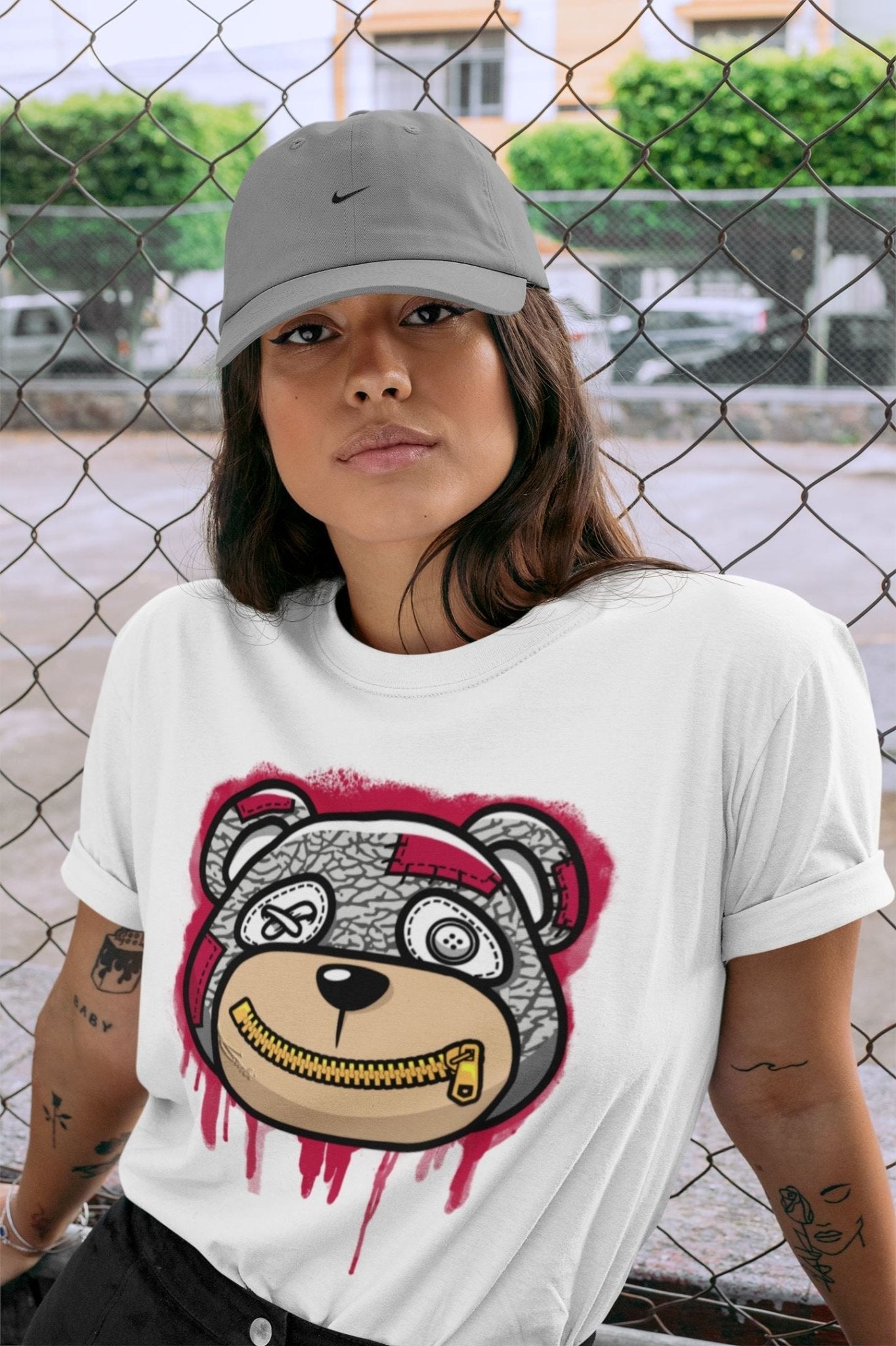Jordan 3 Cardinal Sneaker Match Tees Bear Face Sneaker Tees Jordan 3 Cardinal Sneaker Release Tees Unisex Shirts