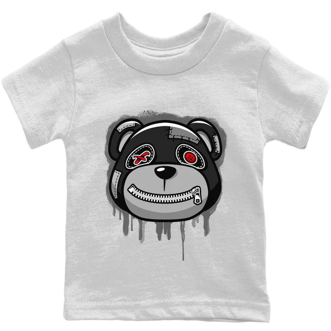 Jordan 4 Black Canvas Sneaker Match Tees Bear Face Sneaker Tees Jordan 4 Black Canvas Sneaker Release Tees Kids Shirts