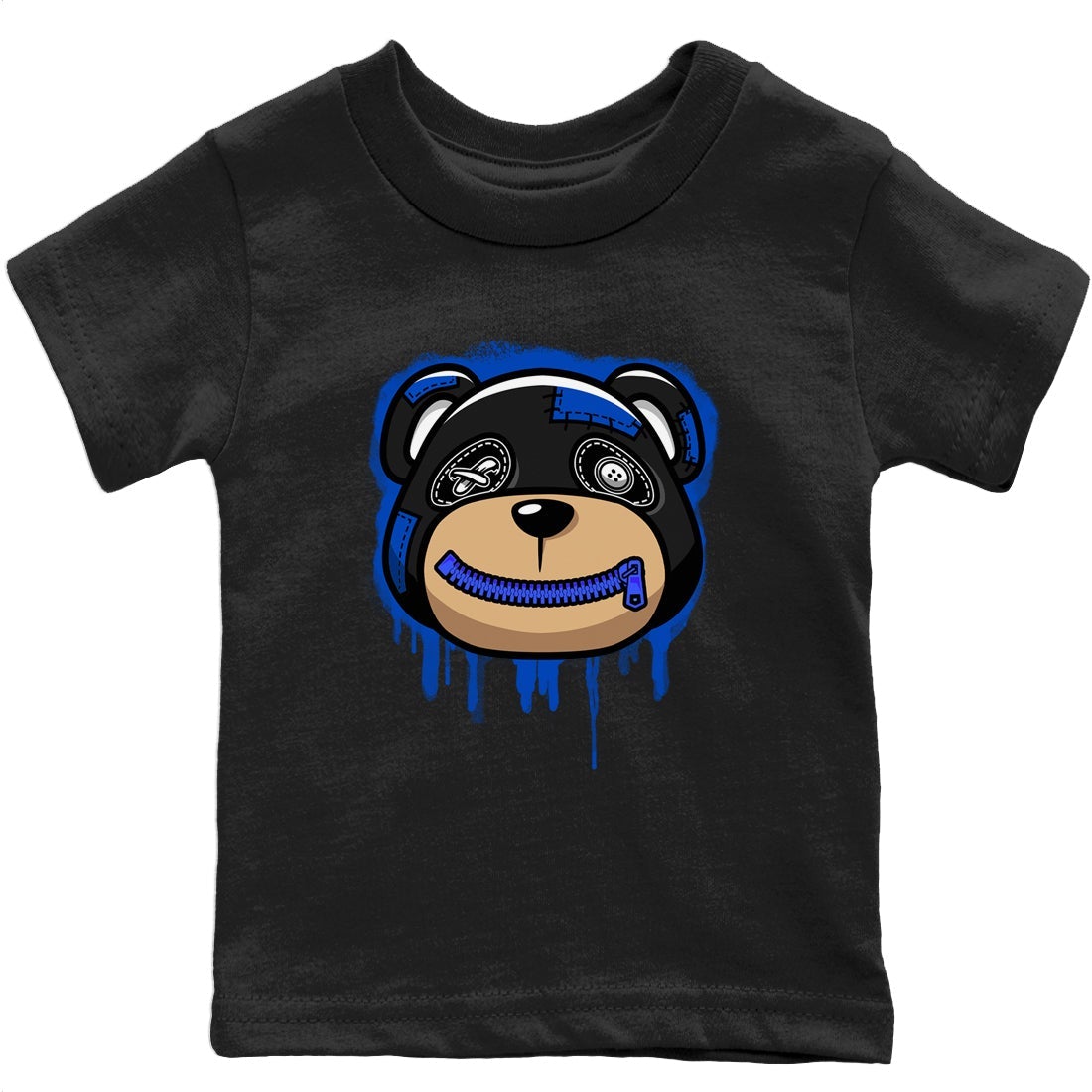 Jordan 5 Racer Blue Sneaker Match Tees Bear Face Sneaker Tees Jordan 5 Racer Blue Sneaker Release Tees Kids Shirts