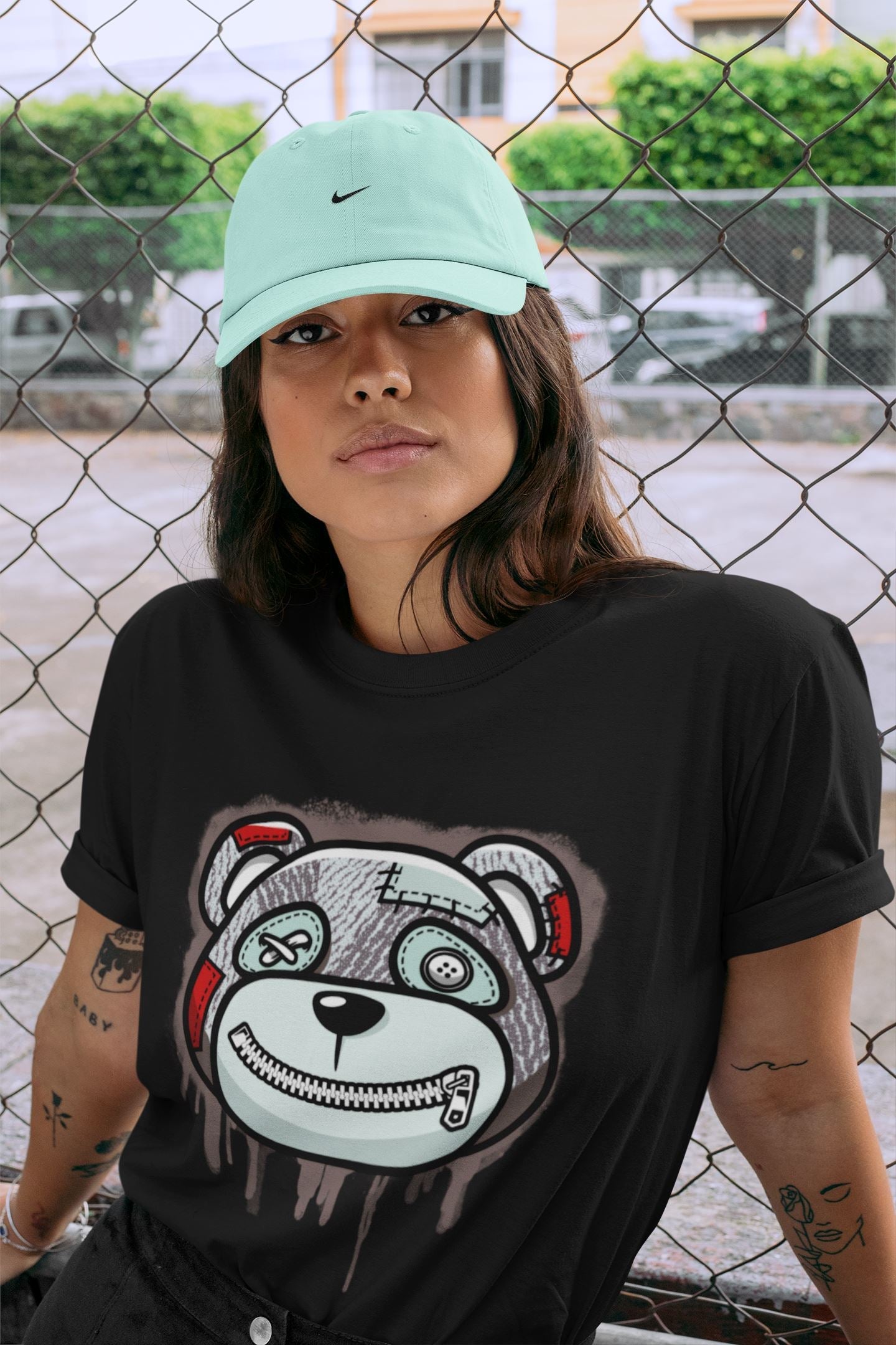 Yeezy 350 Blue Tint Sneaker Match Tees Bear Face Sneaker Tees Yeezy 350 Blue Tint Sneaker Release Tees Unisex Shirts