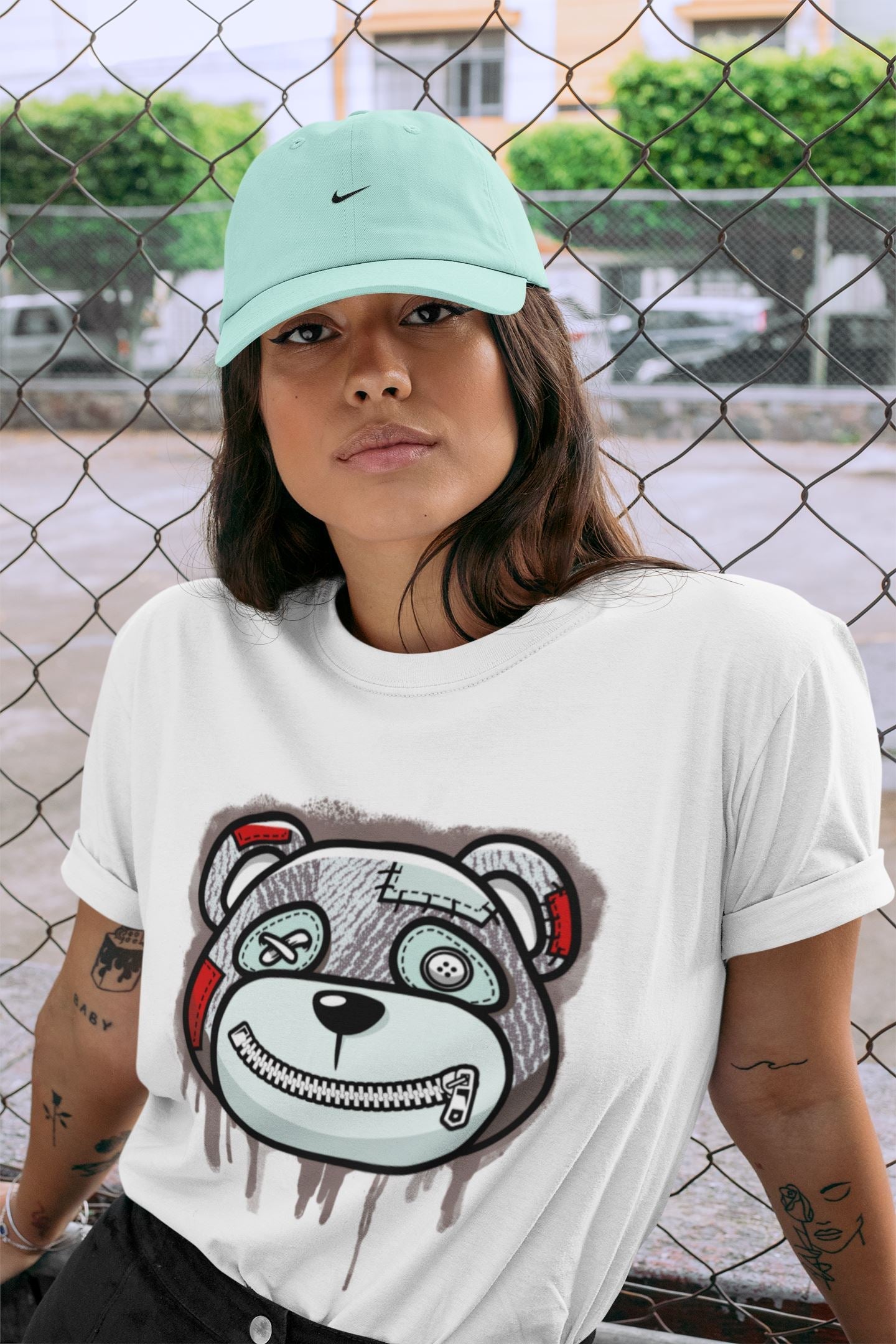 Yeezy 350 Blue Tint Sneaker Match Tees Bear Face Sneaker Tees Yeezy 350 Blue Tint Sneaker Release Tees Unisex Shirts