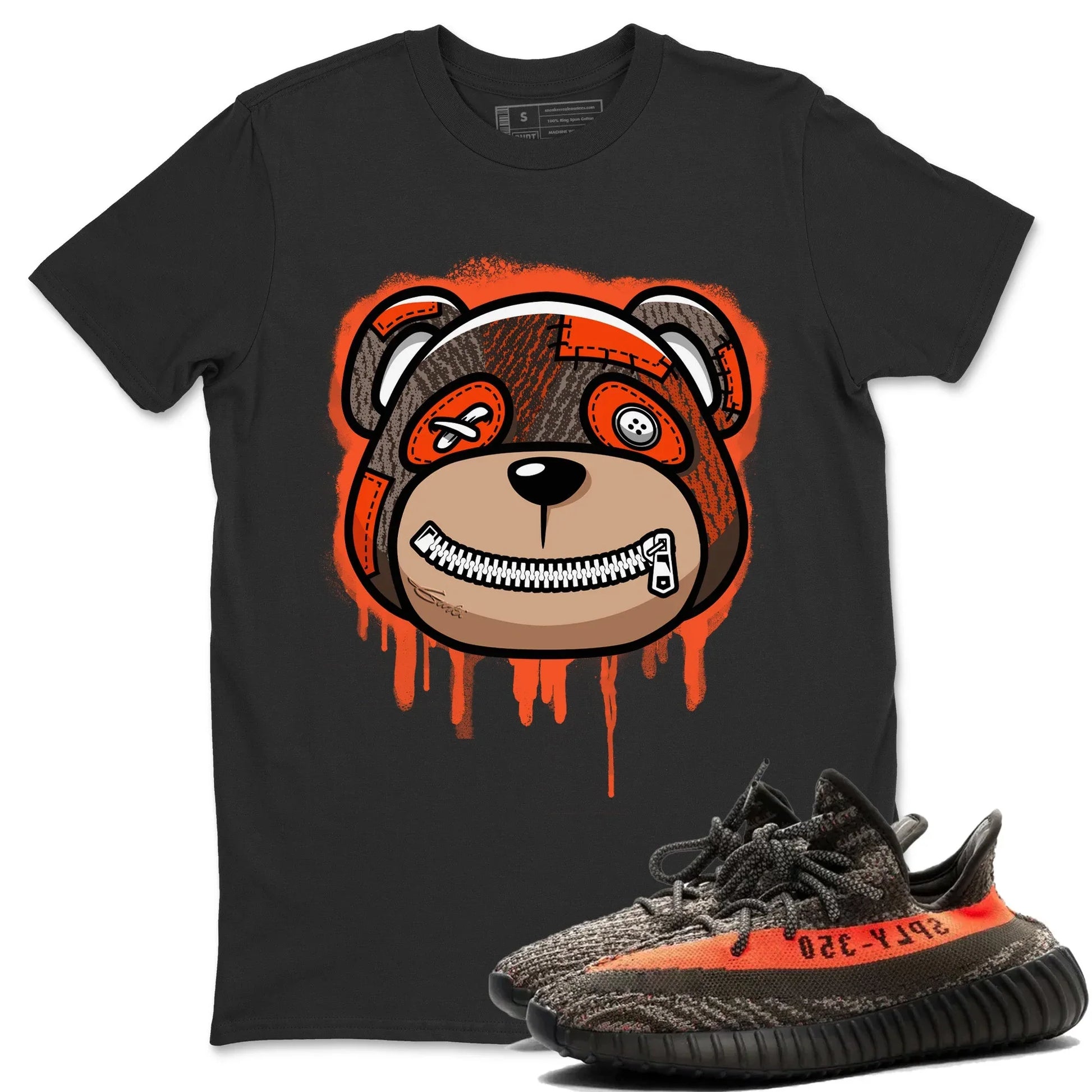 Yeezy 350 Carbon Beluga Sneaker Match Tees Bear Face Sneaker Tees Yeezy 350 Carbon Beluga Sneaker Release Tees Unisex Shirts