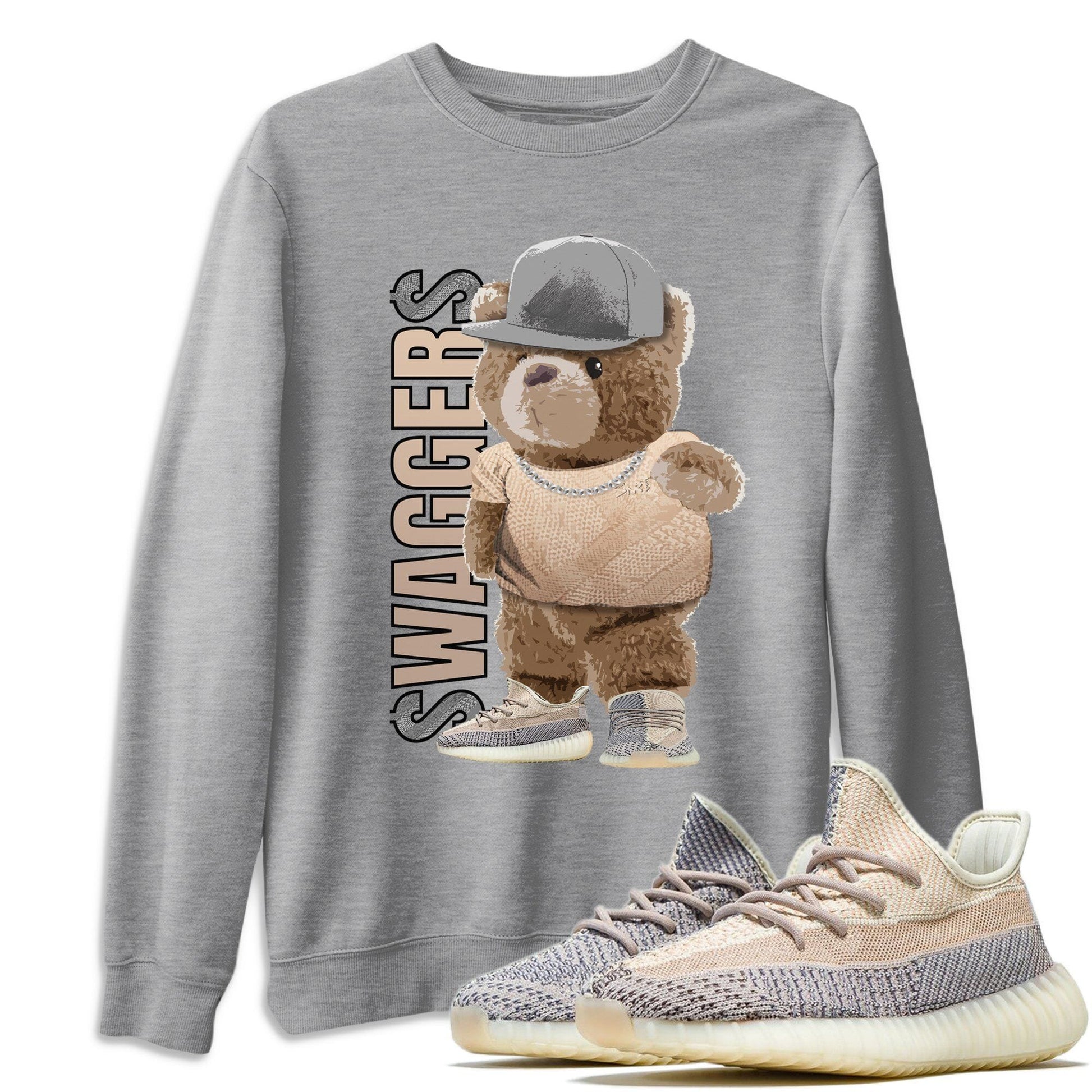 Yeezy 350 Ash Pearl Sneaker Match Tees Bear Swaggers Sneaker Tees Yeezy 350 Ash Pearl Sneaker Release Tees Unisex Shirts